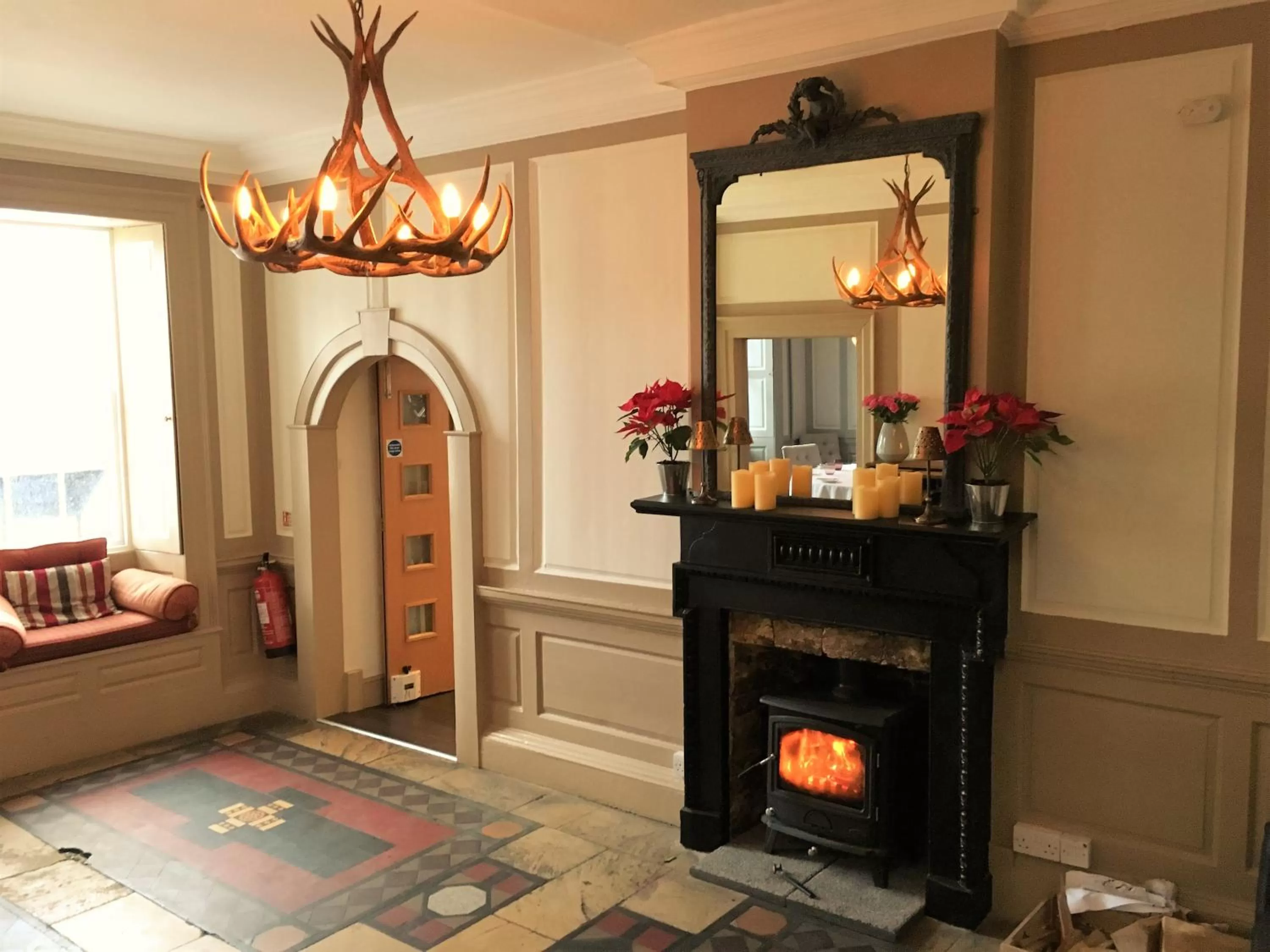 Decorative detail in The Highworth Hotel