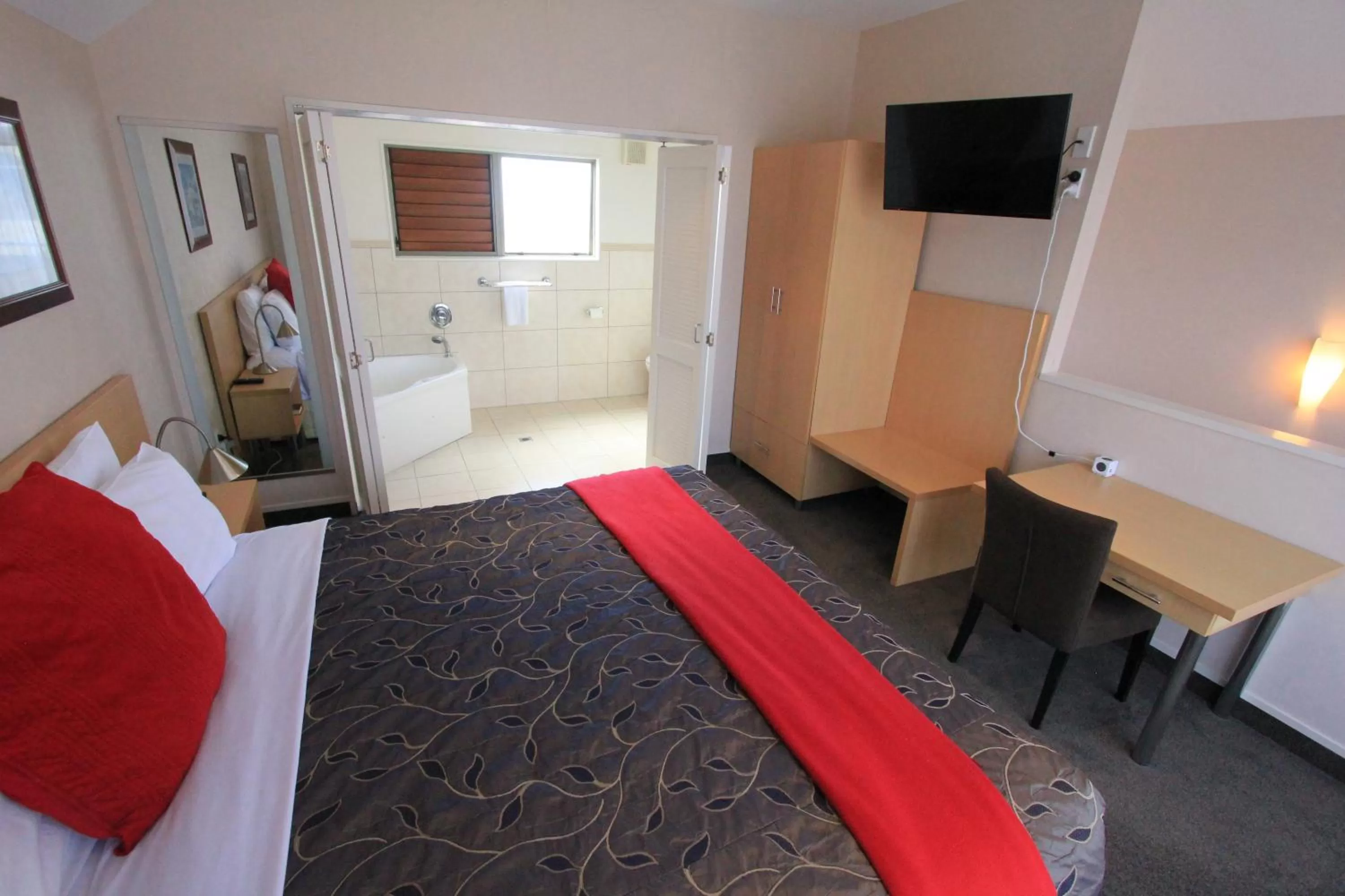 Bathroom in Voyager Apartments Taupo