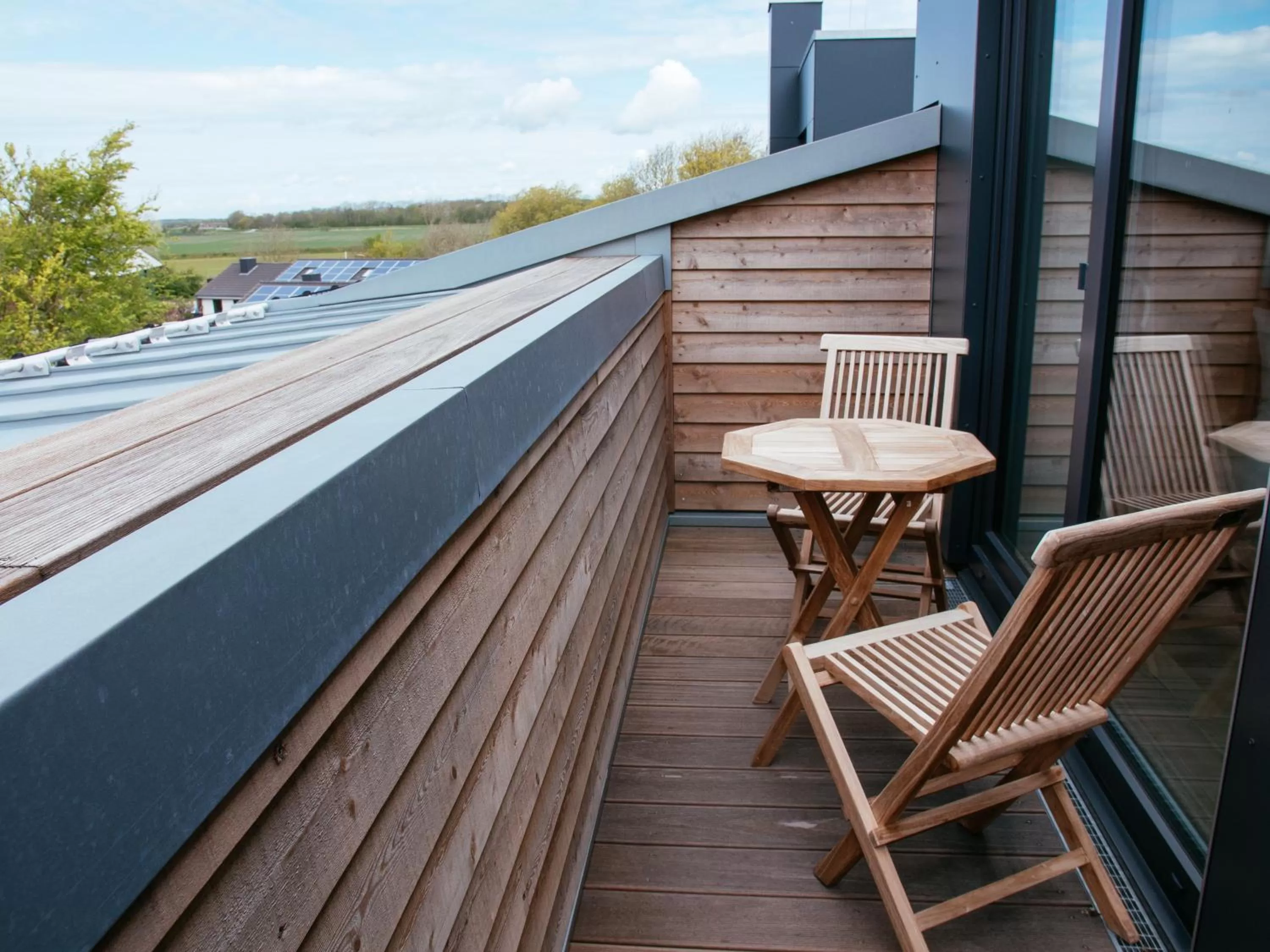 Balcony/Terrace in Hotel Landhafen