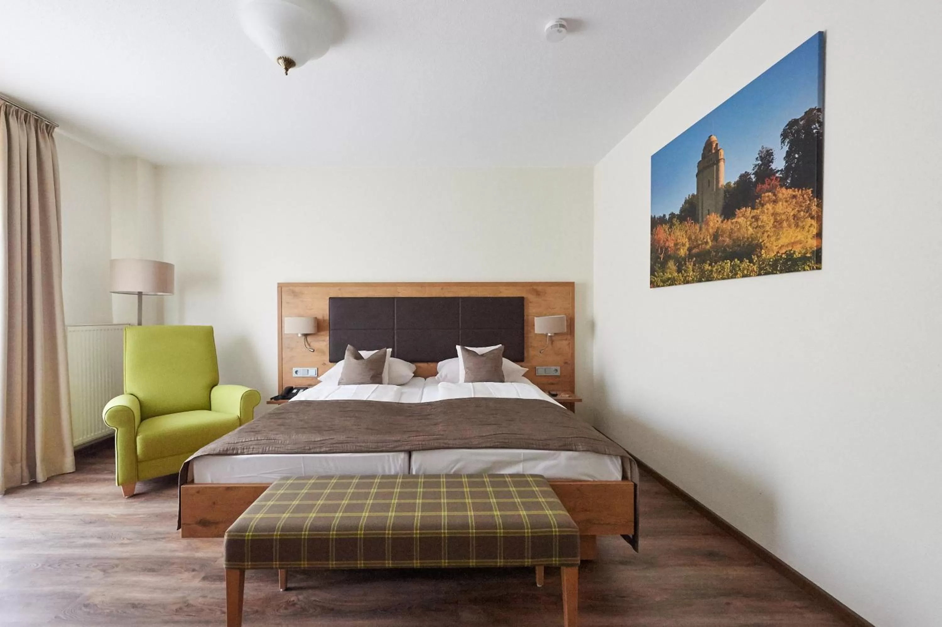 Photo of the whole room, Bed in Fetzers Landhotel