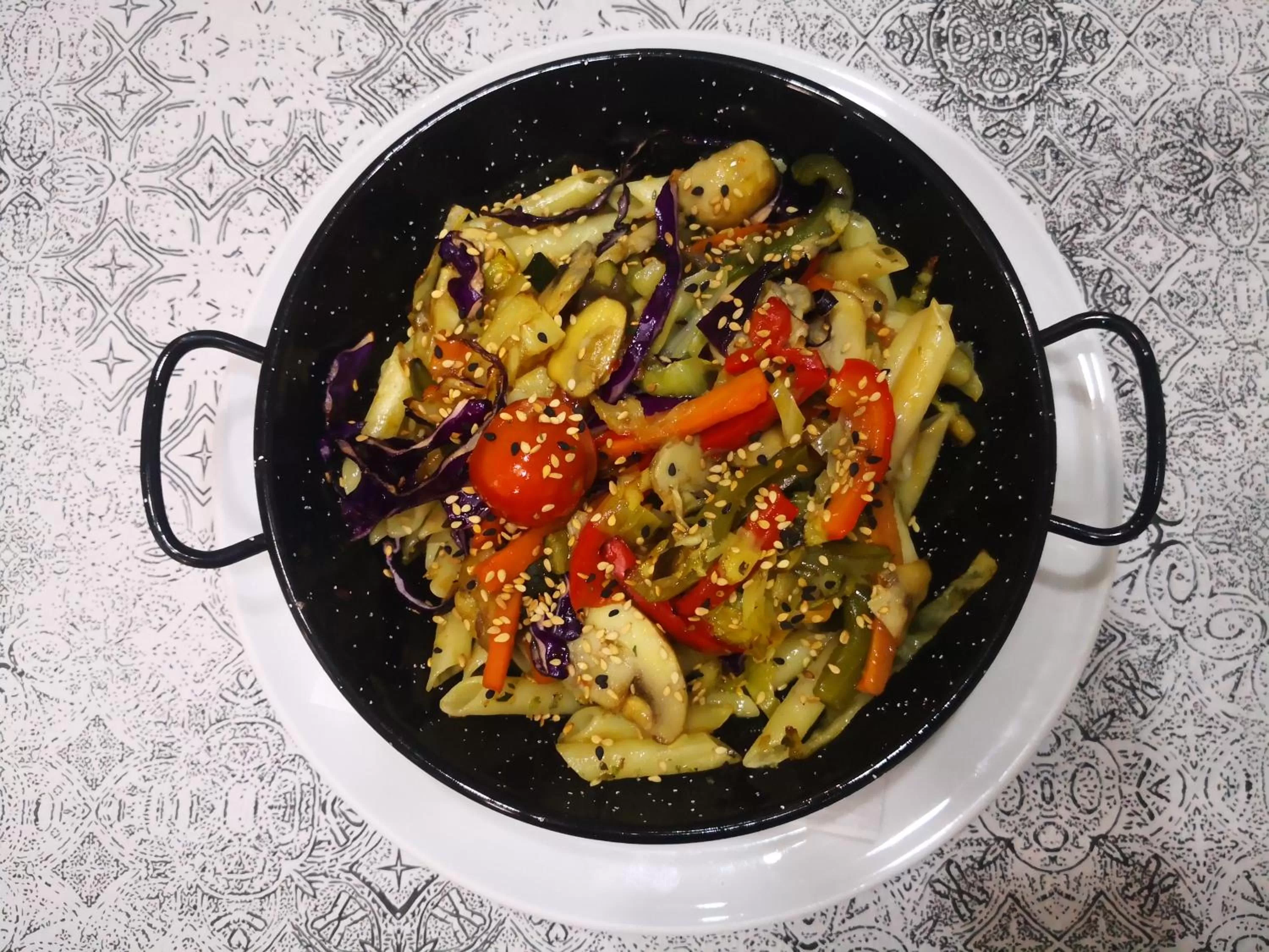 Food close-up in Hotel Aro'S