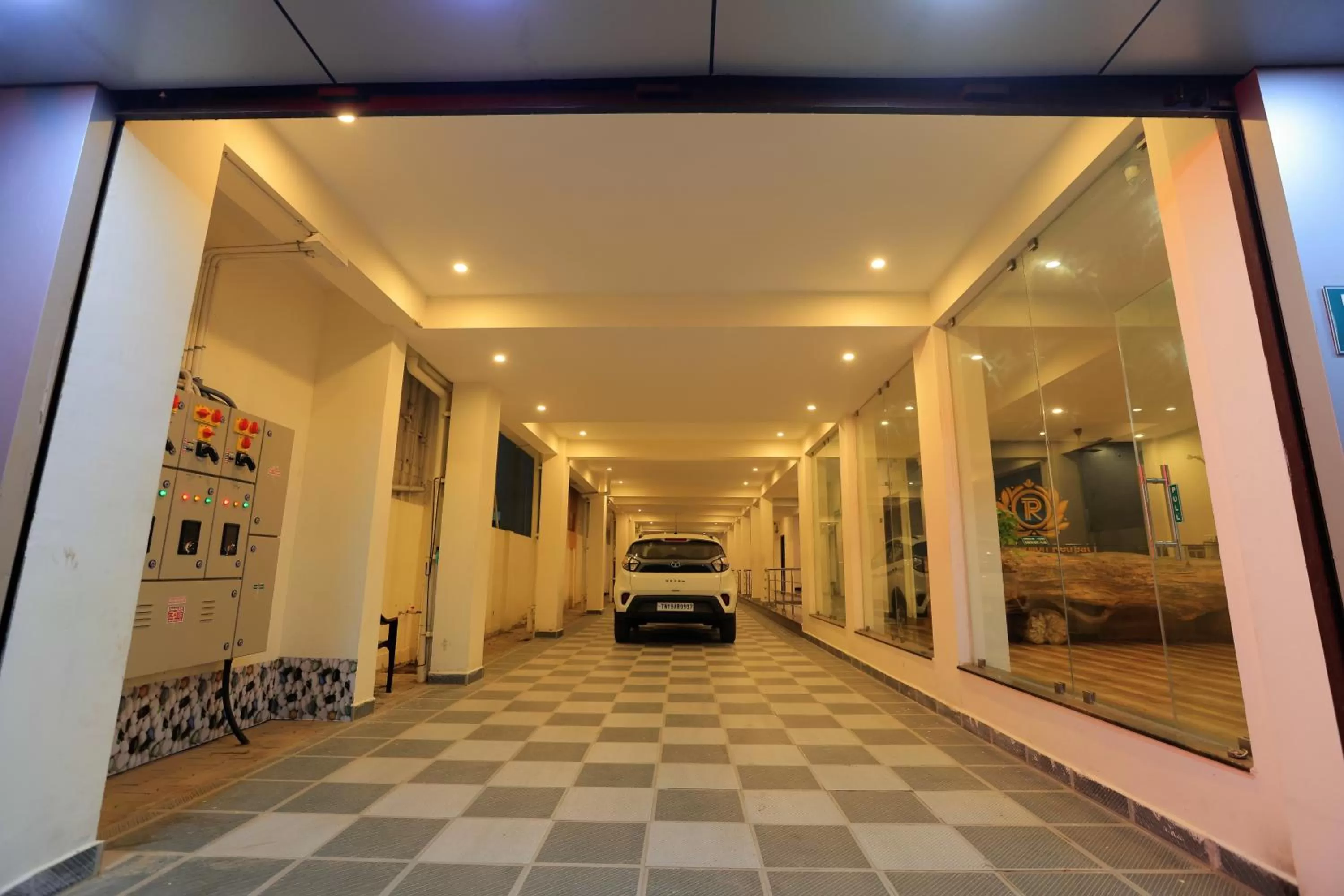 Parking in Thiru Pavilion Retreat