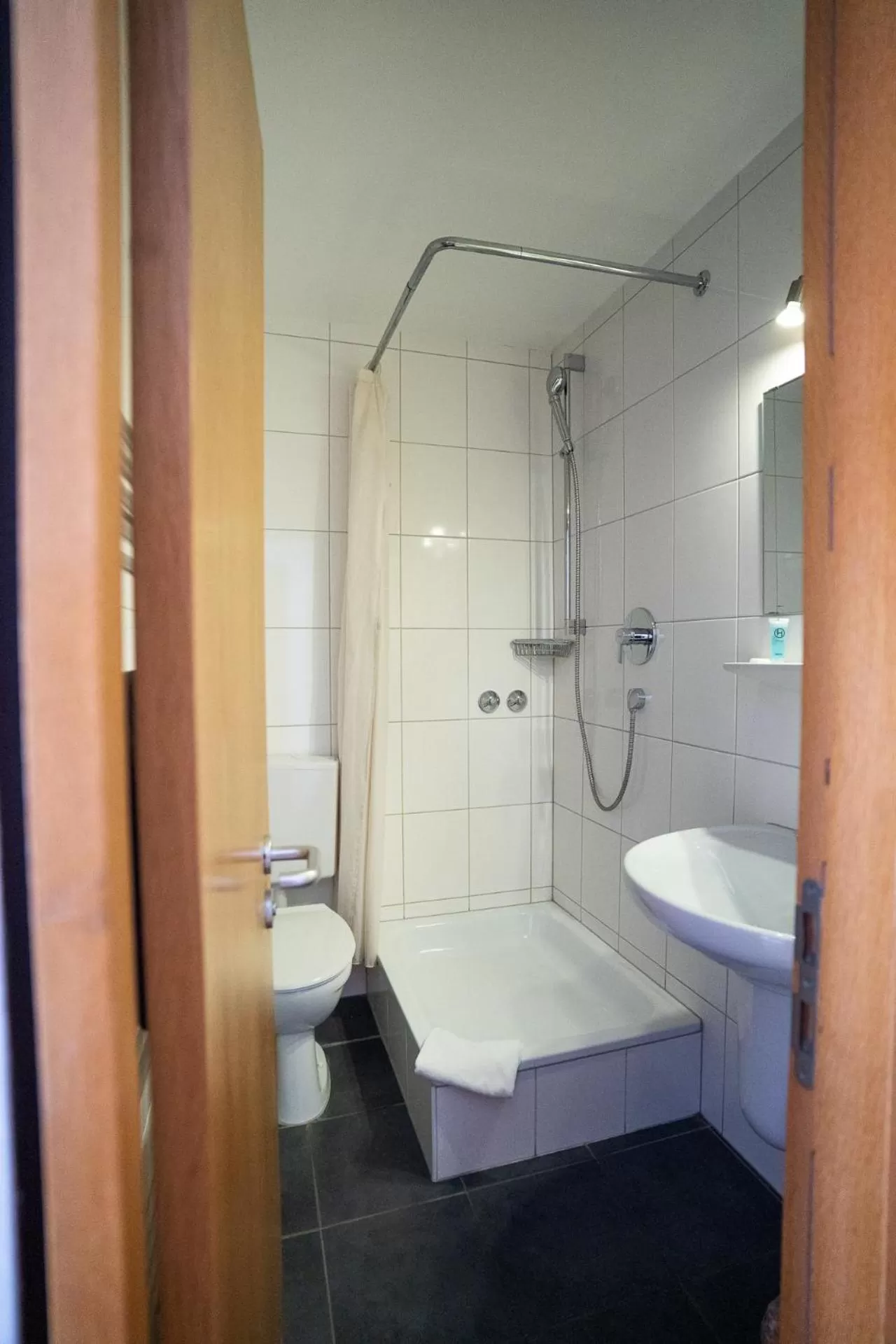 Bathroom in AP Hotel Viernheim am Kapellenberg