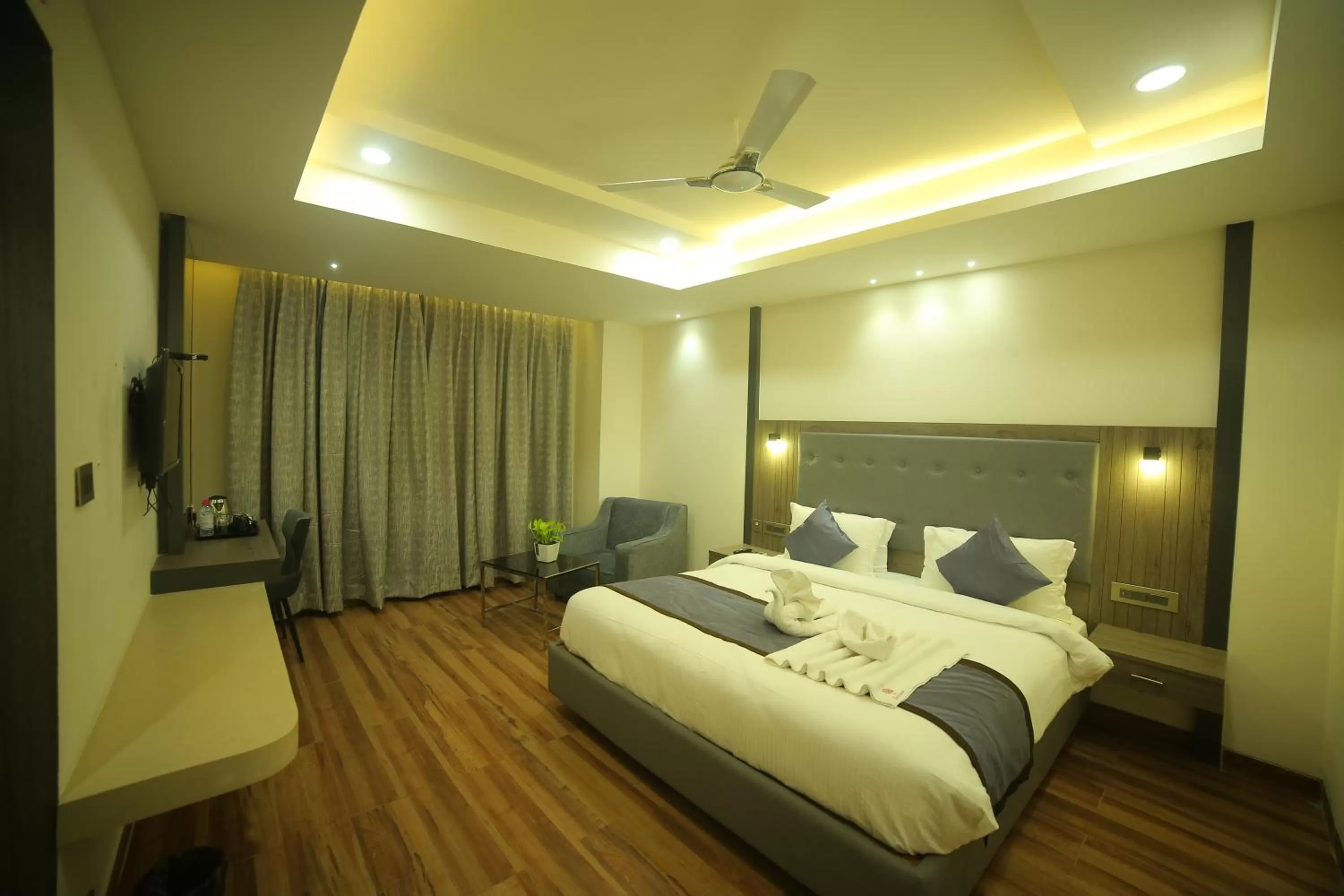 Bed in Sree Fortune Grand, Tadepalli