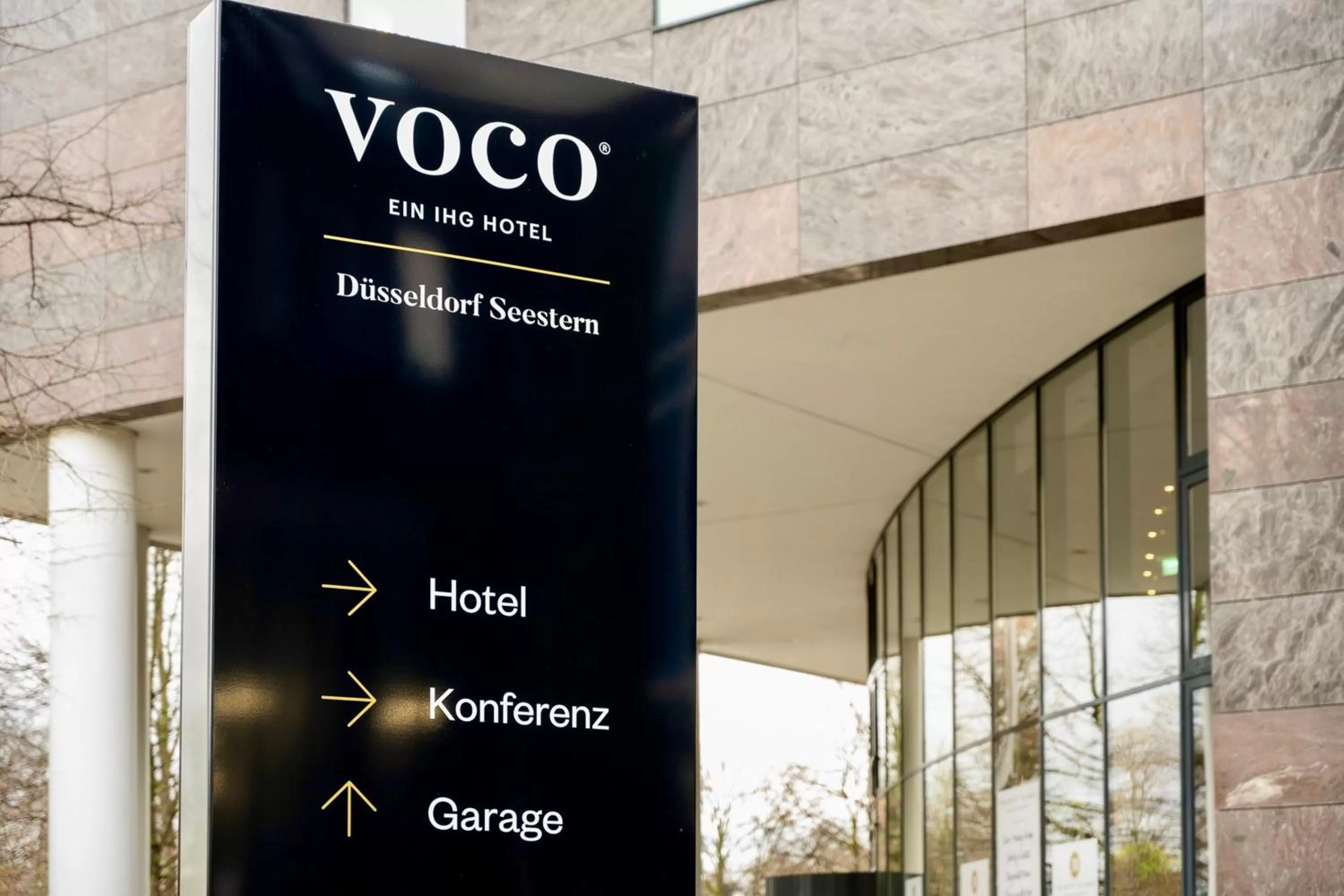 Property building in voco Dusseldorf Seestern by IHG