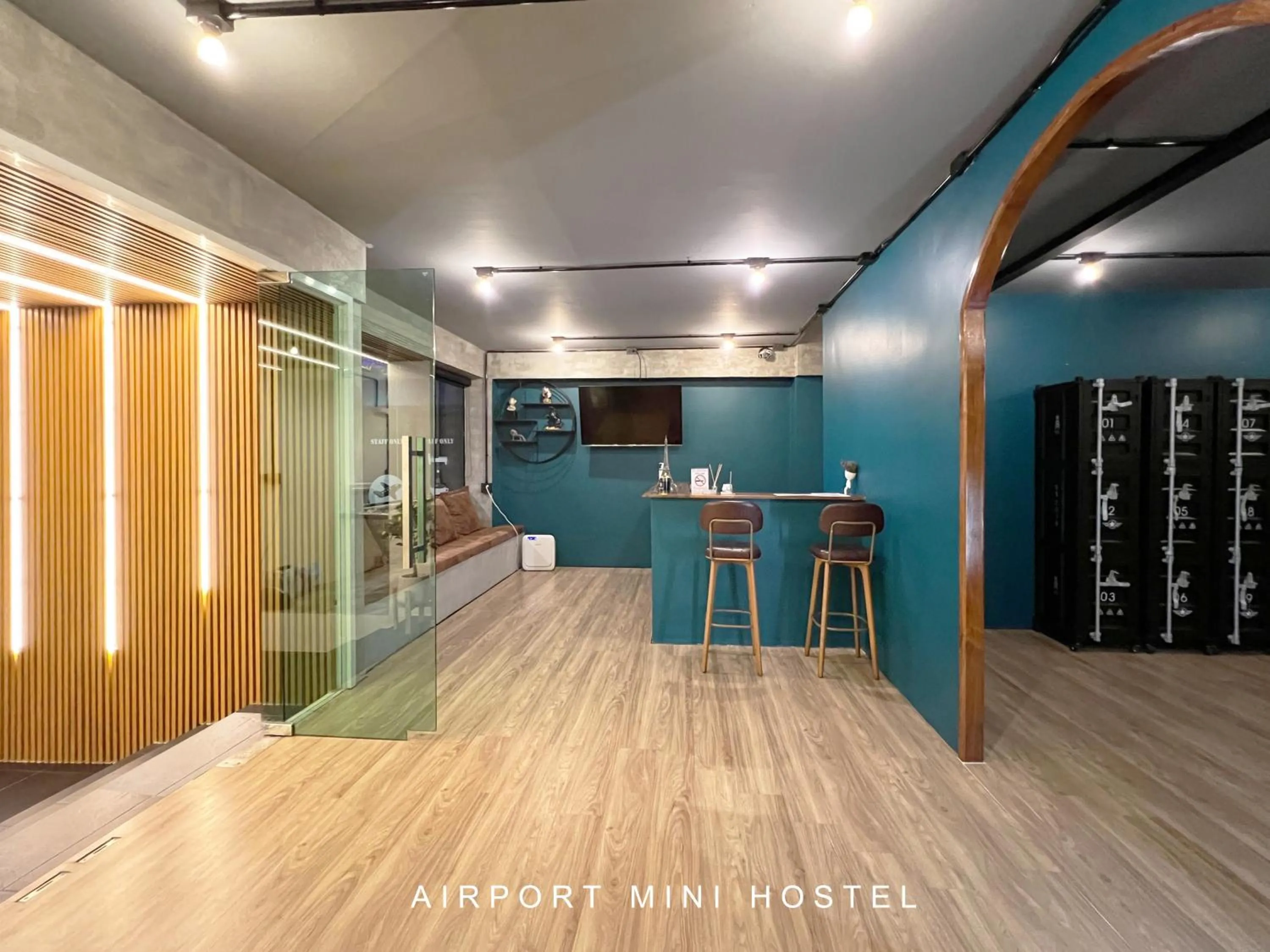 Property logo or sign in Airport Mini Hostel at Don Muang Airport