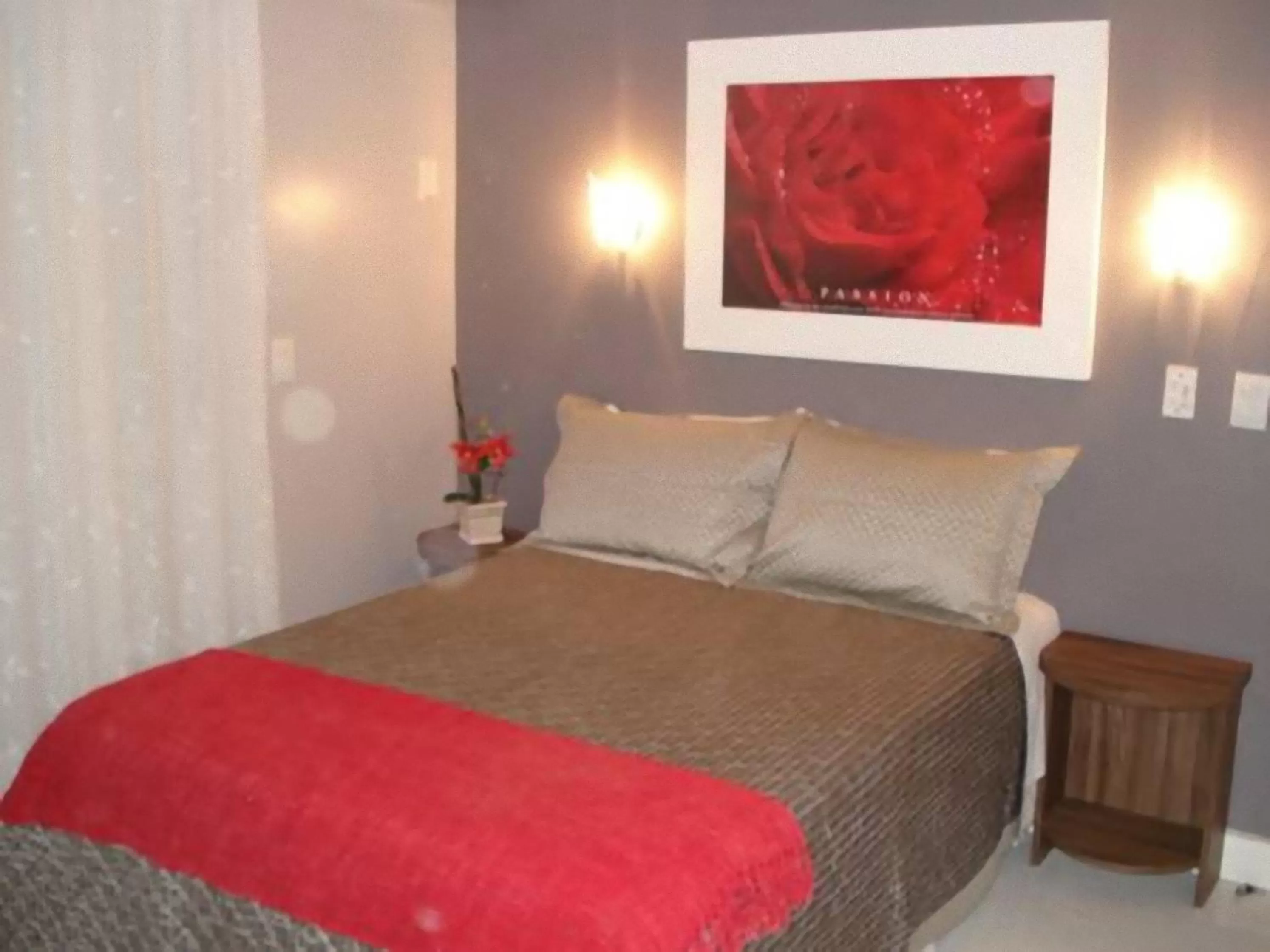 Bed in Pousada Solar Dom Kido