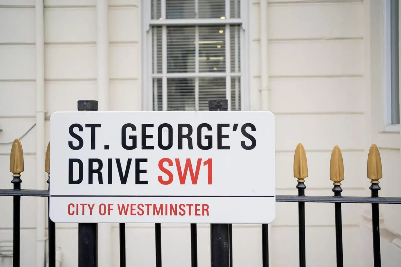 Location in Best Western Buckingham Palace Rd