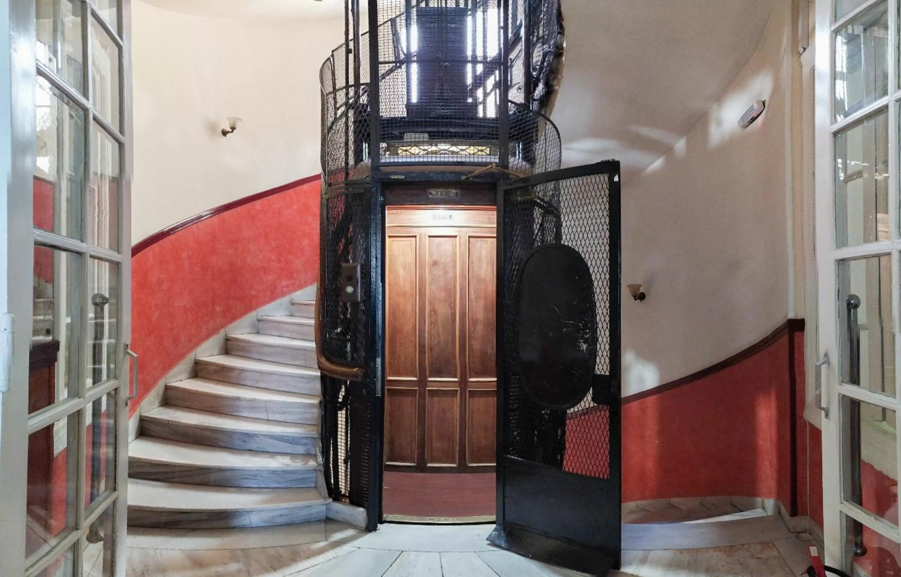 Decorative detail in Cecil Hotel