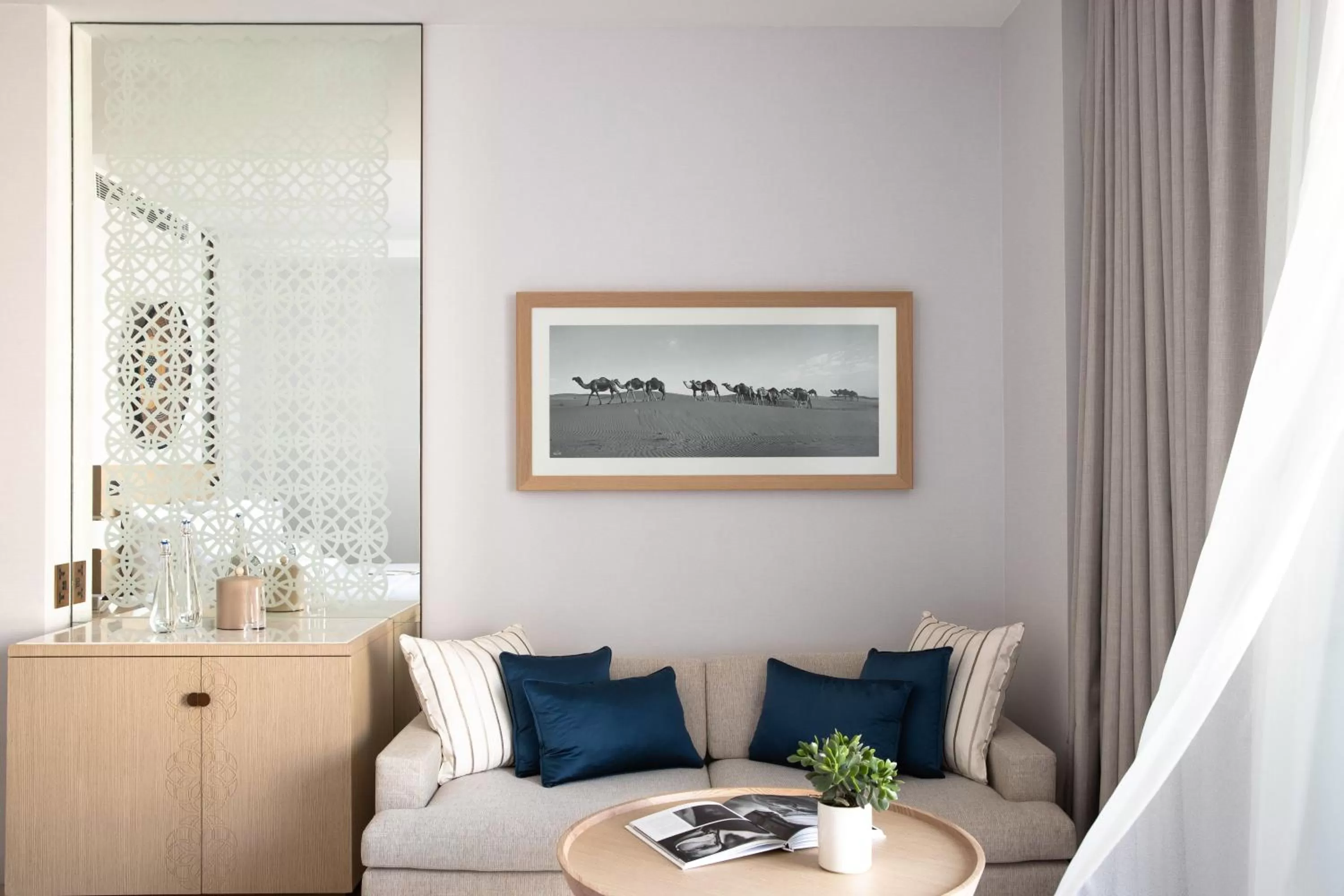 Living room in Jumeirah Saadiyat Island Abu Dhabi