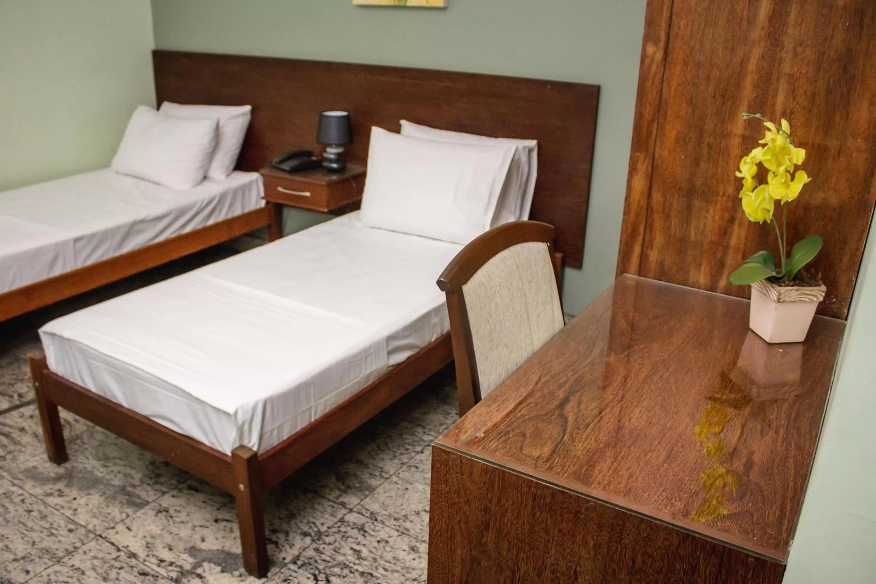 Bed in Riviera Palace Hotel