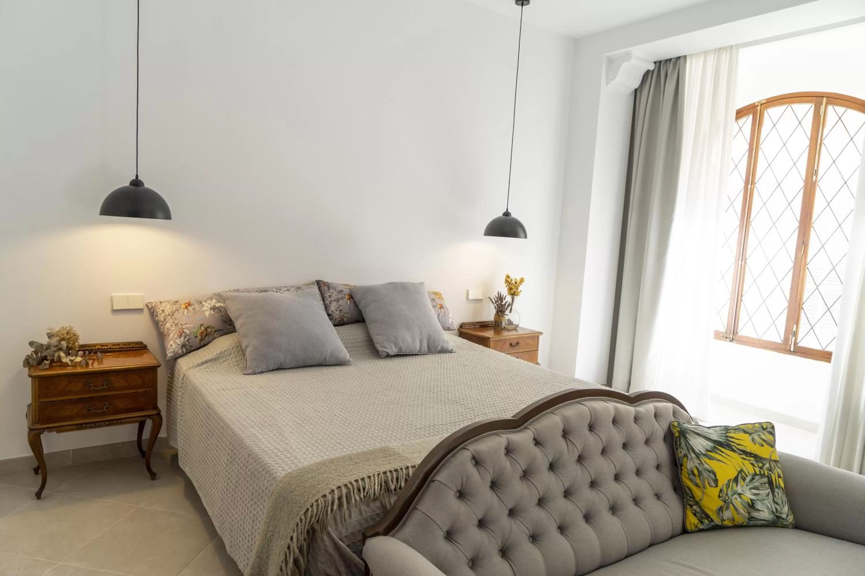 Bed in Atrium Suites Mallorca