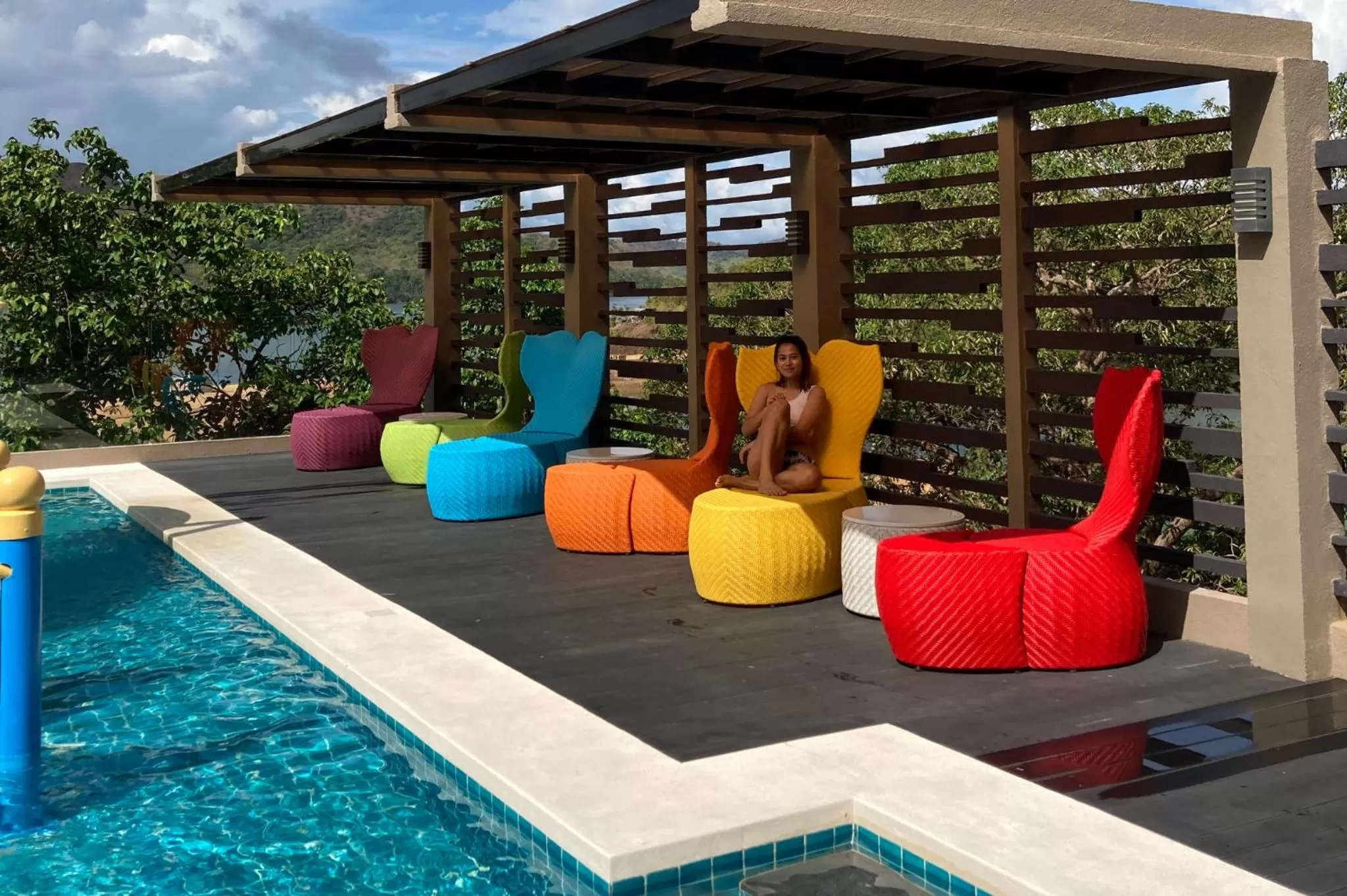 Swimming pool in Zuri Resort