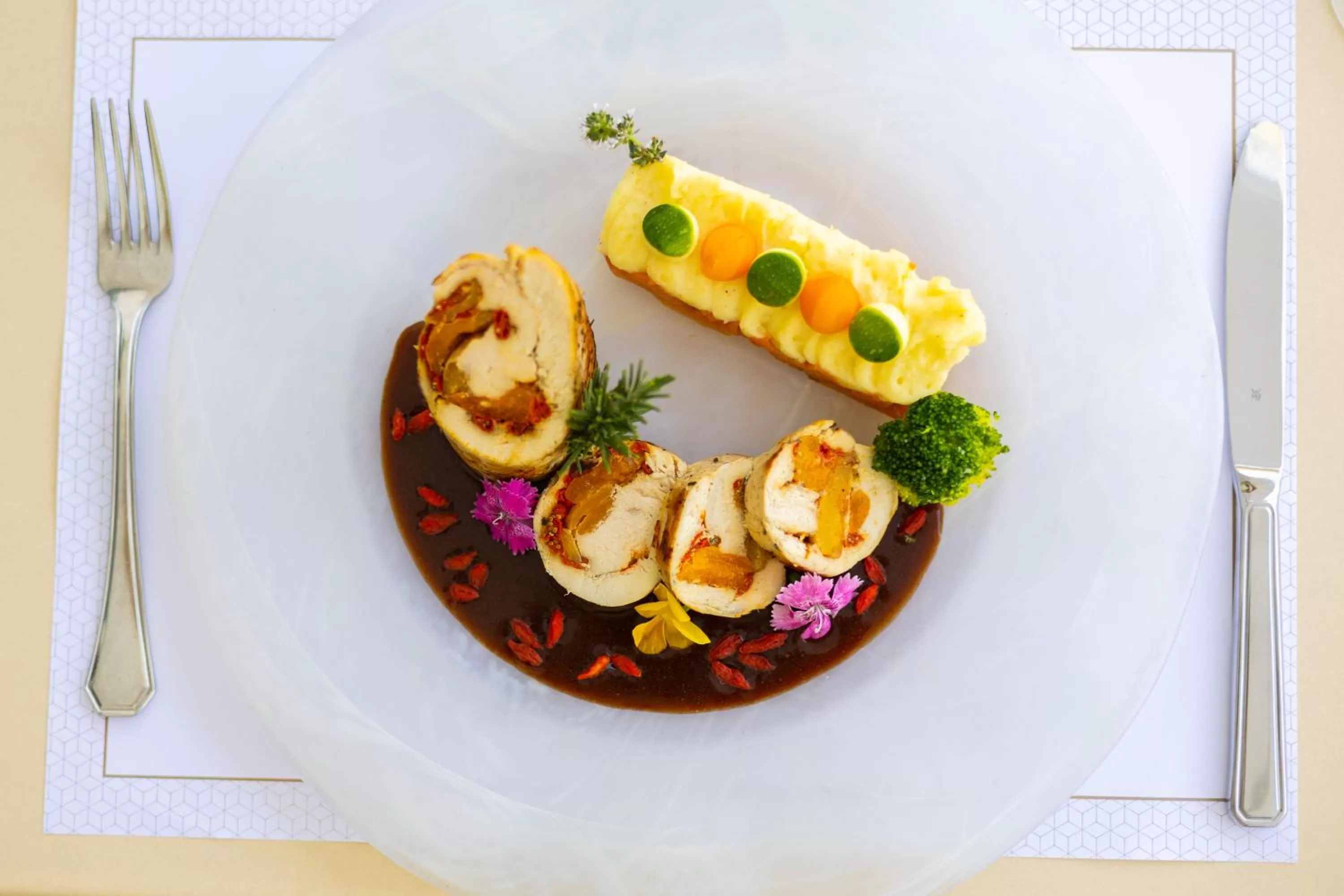 Dinner in Ajax Hotel