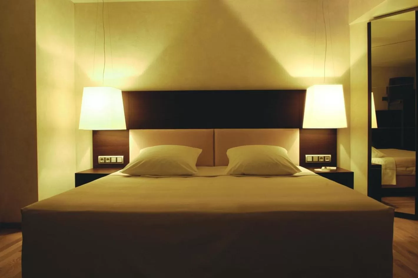 Bed in Trüffel Hotel