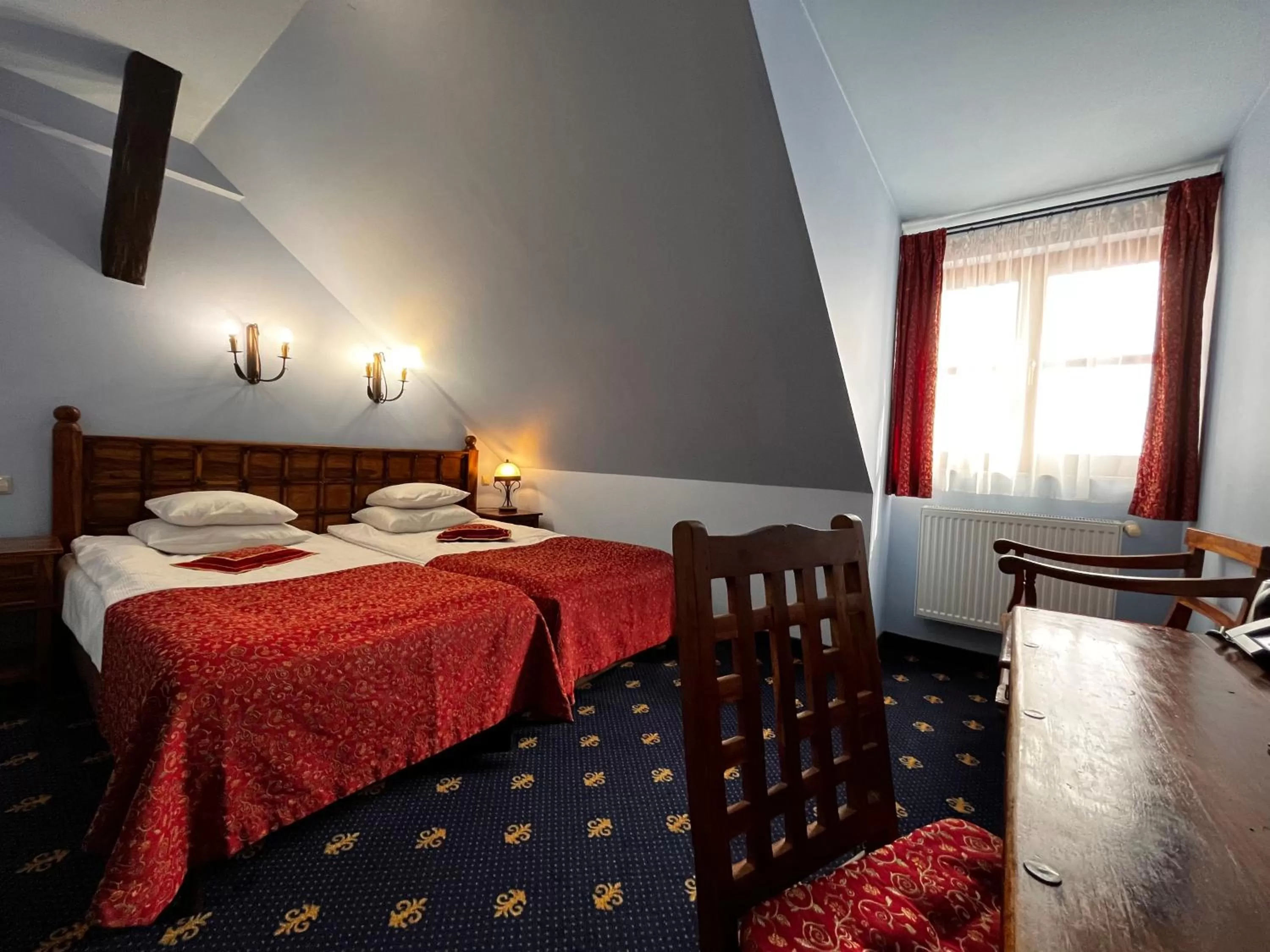 Photo of the whole room, Bed in Hotel Zamek Ryn