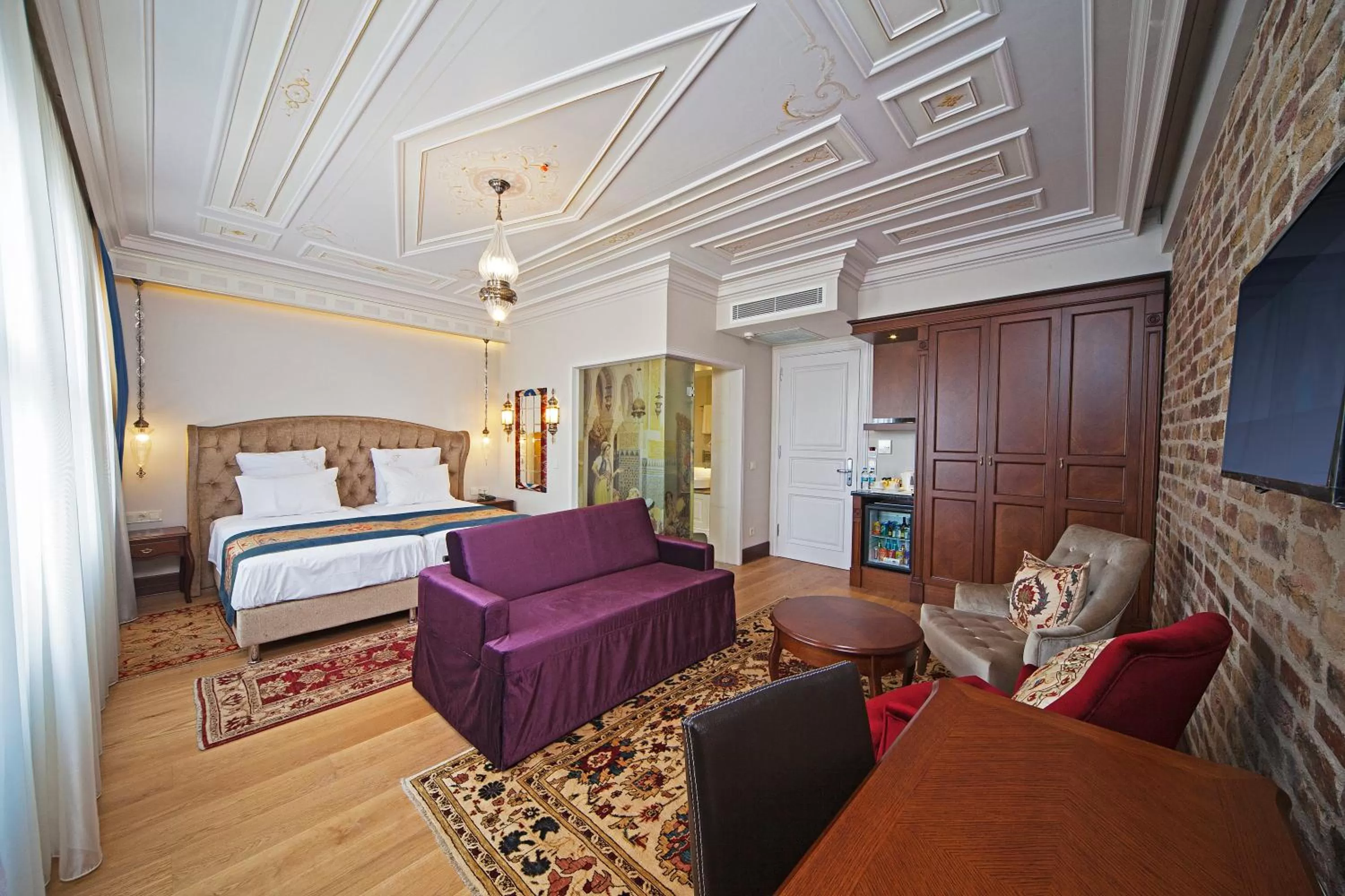 Photo of the whole room, Bed in Azade Premier Hotel