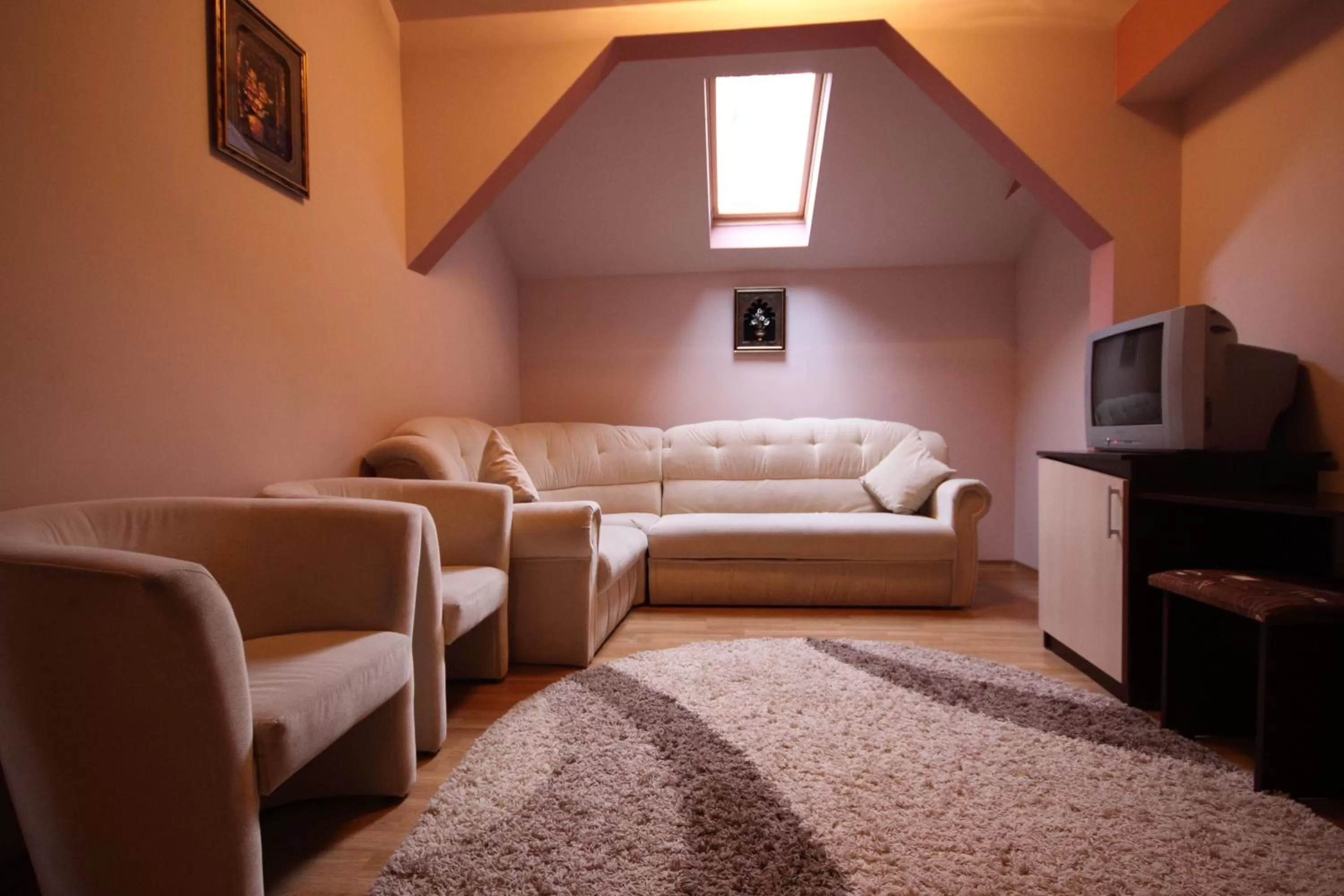 Living room, Seating Area in Complex Turistic Le Baron