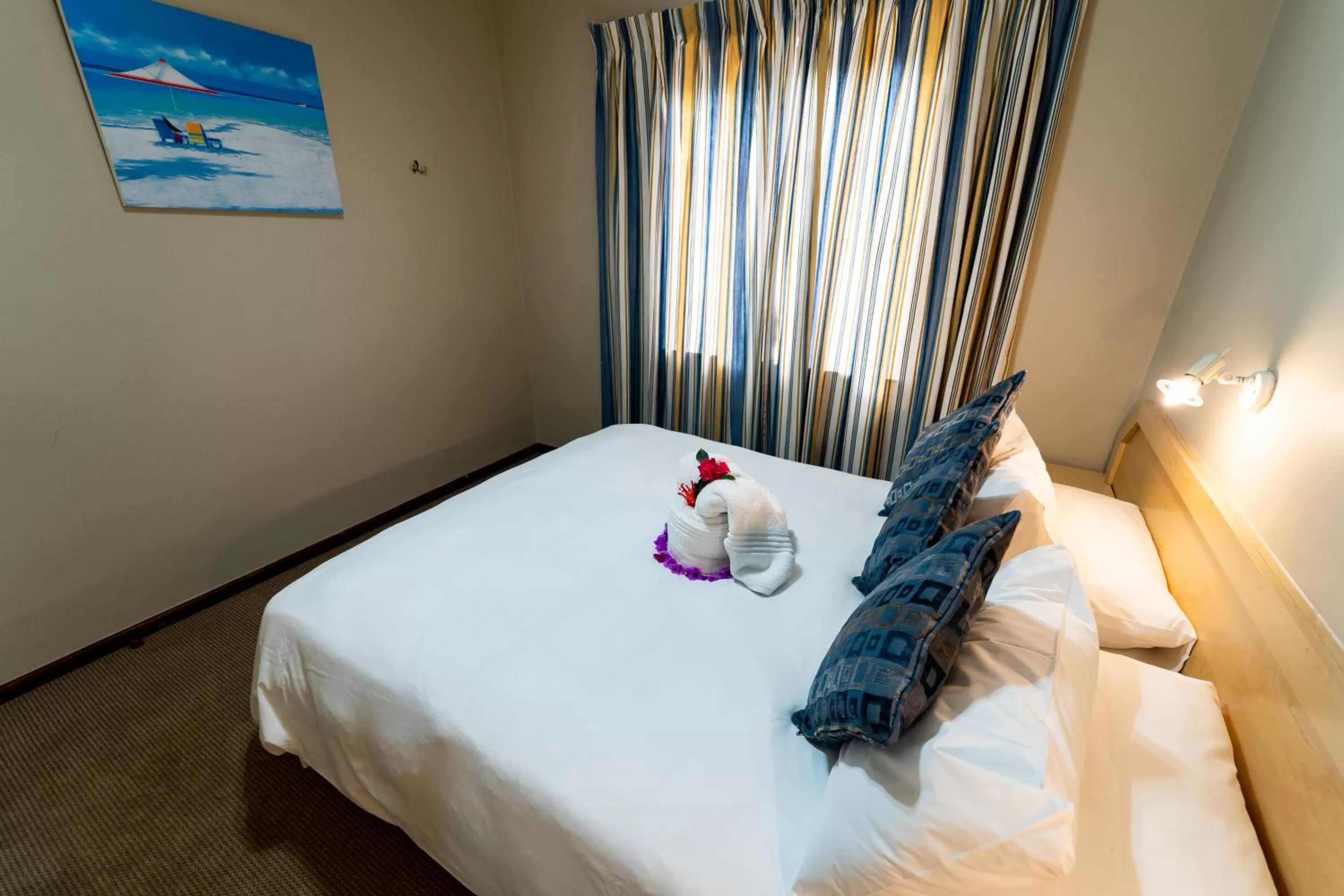 Bedroom, Bed in Gooderson Knysna Chalets