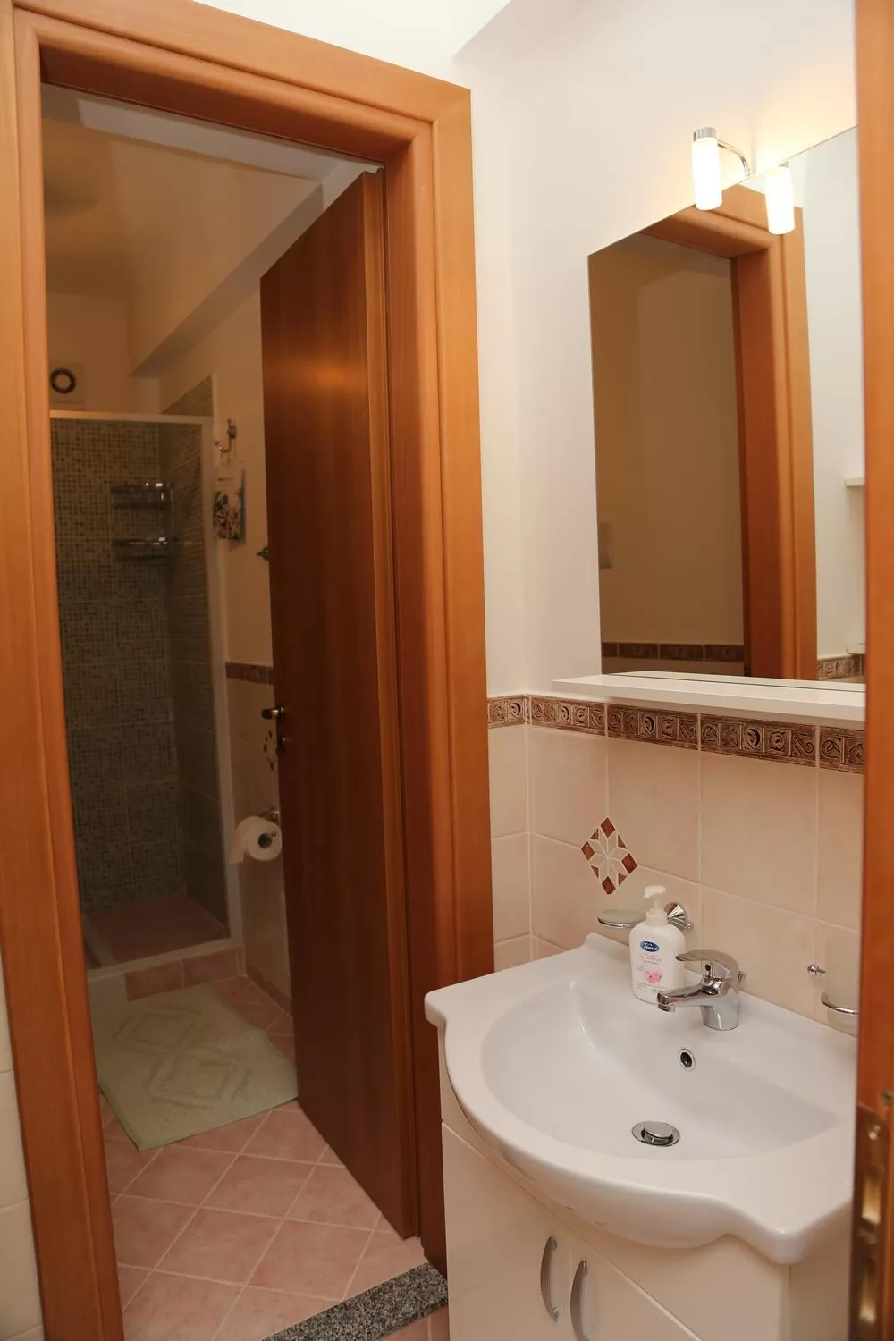 Bathroom in Appartamenti Anzà