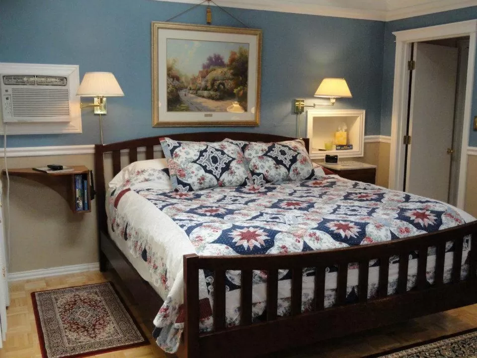 Bed in Book Nook Inn