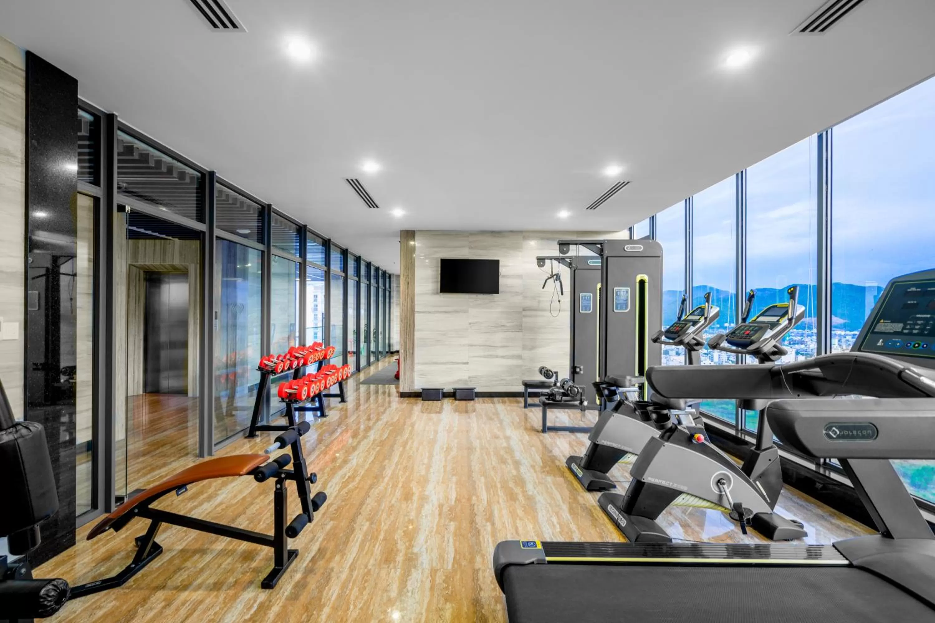 Fitness centre/facilities in Emerald Bay Hotel & Spa Nha Trang