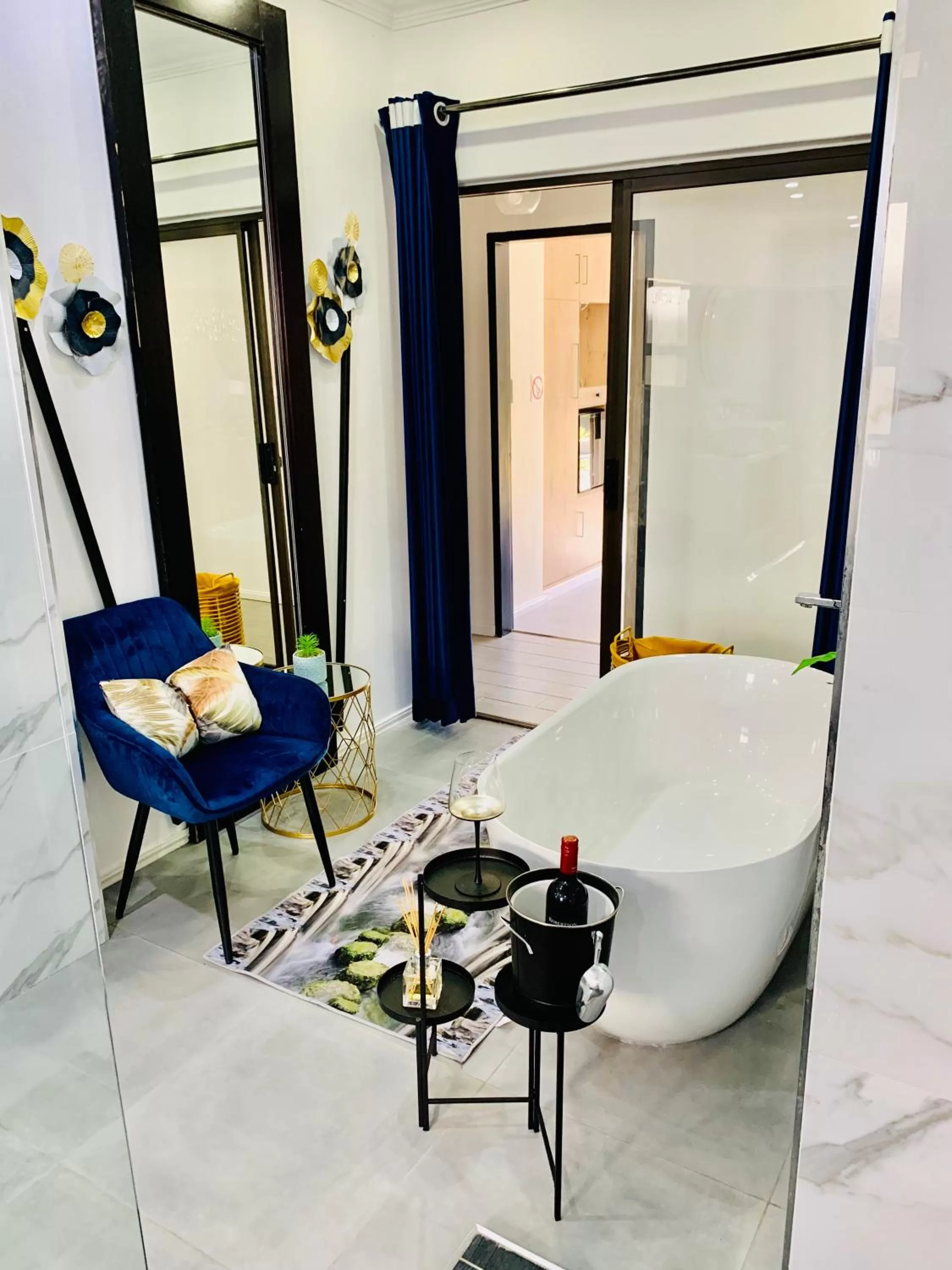 Bathroom in 24 On Basil Inventive suites