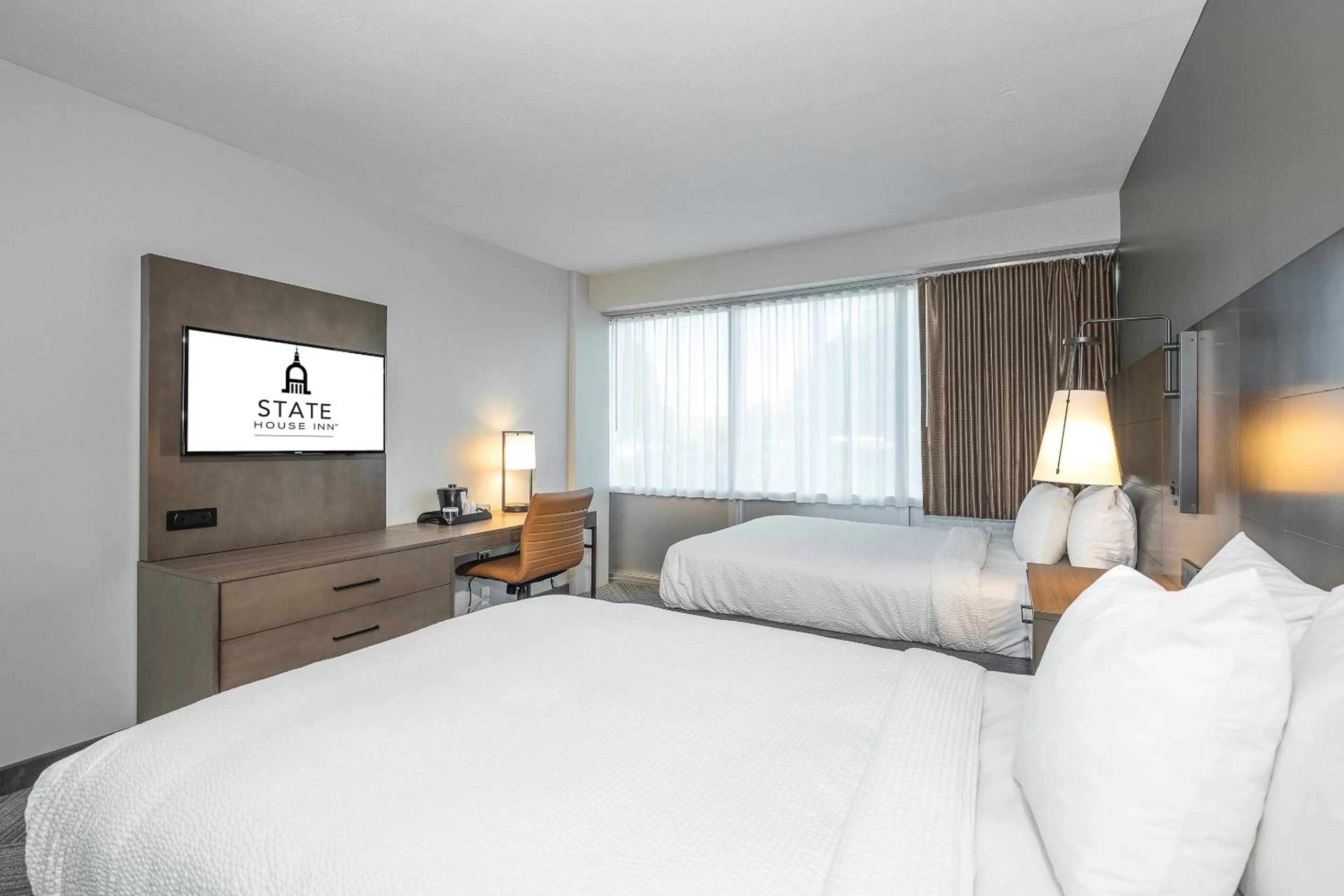 Bed in State House Inn, Trademark Collection by Wyndham