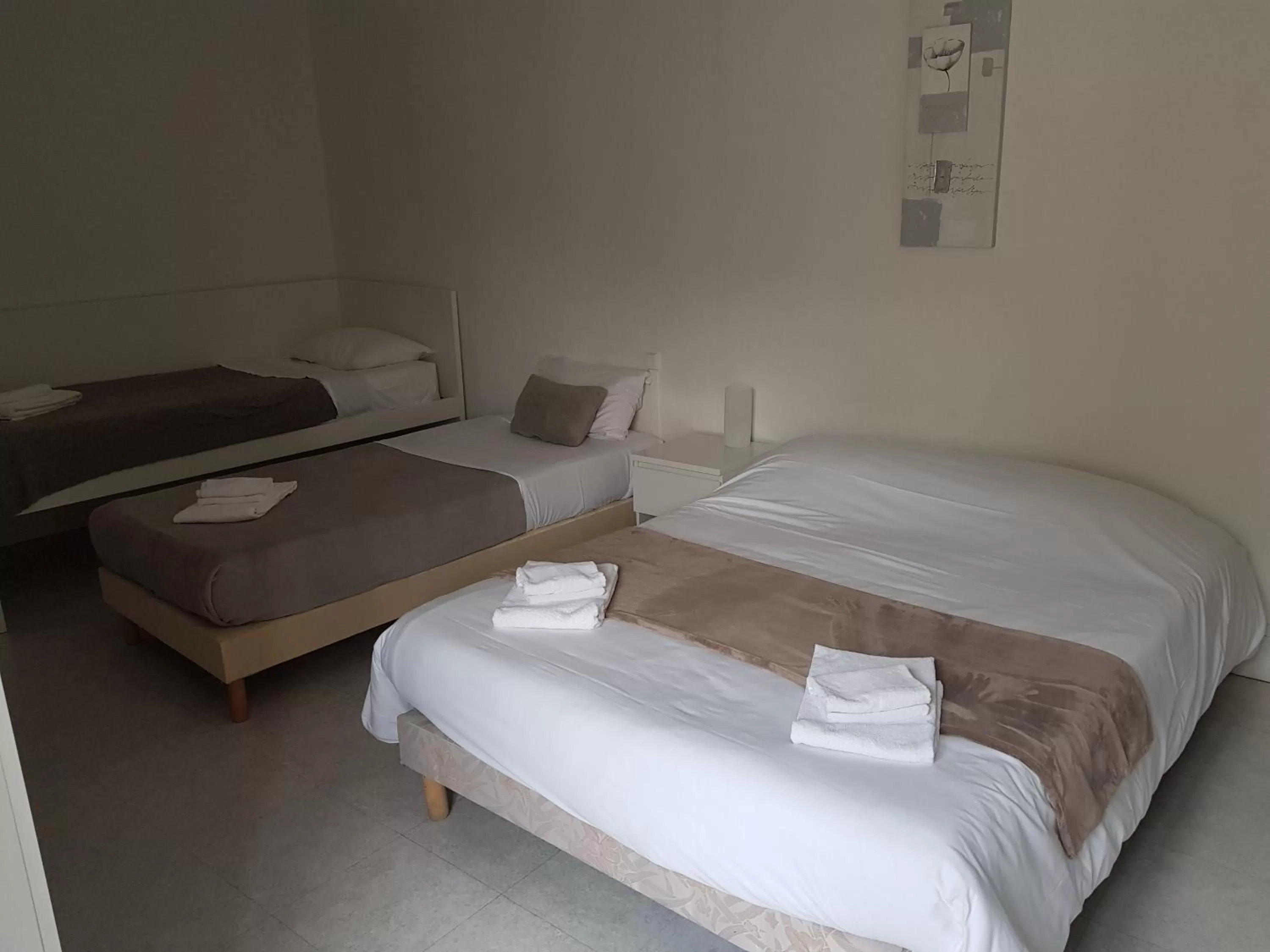 Bed in Hotel Notre Dame