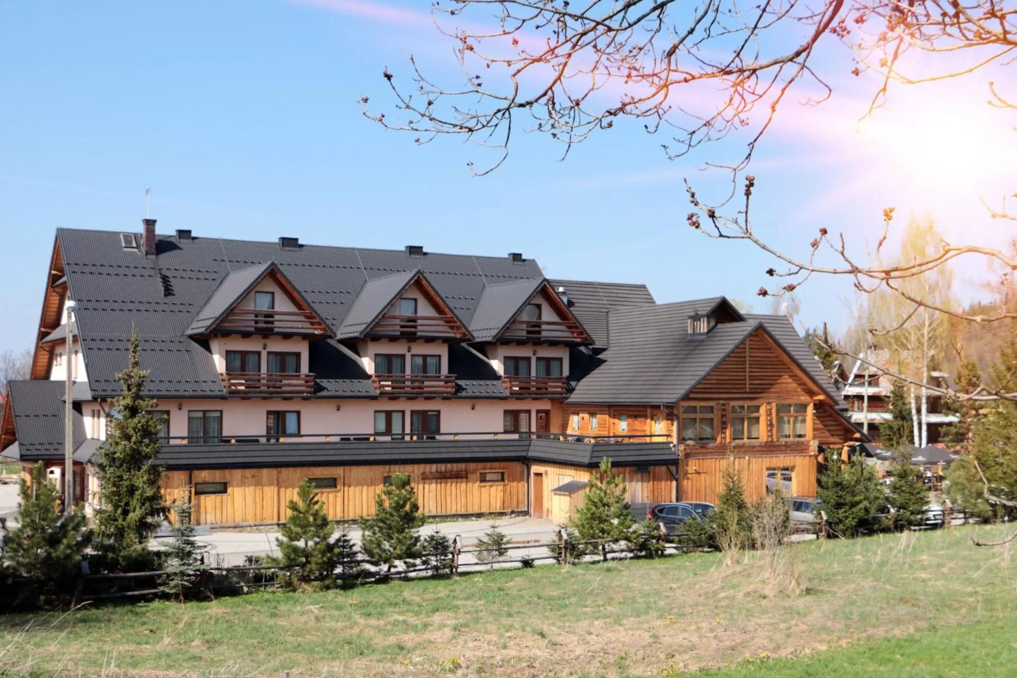 Property Building in Zajazd Białczański Dom Wypoczynkowy Restauracja