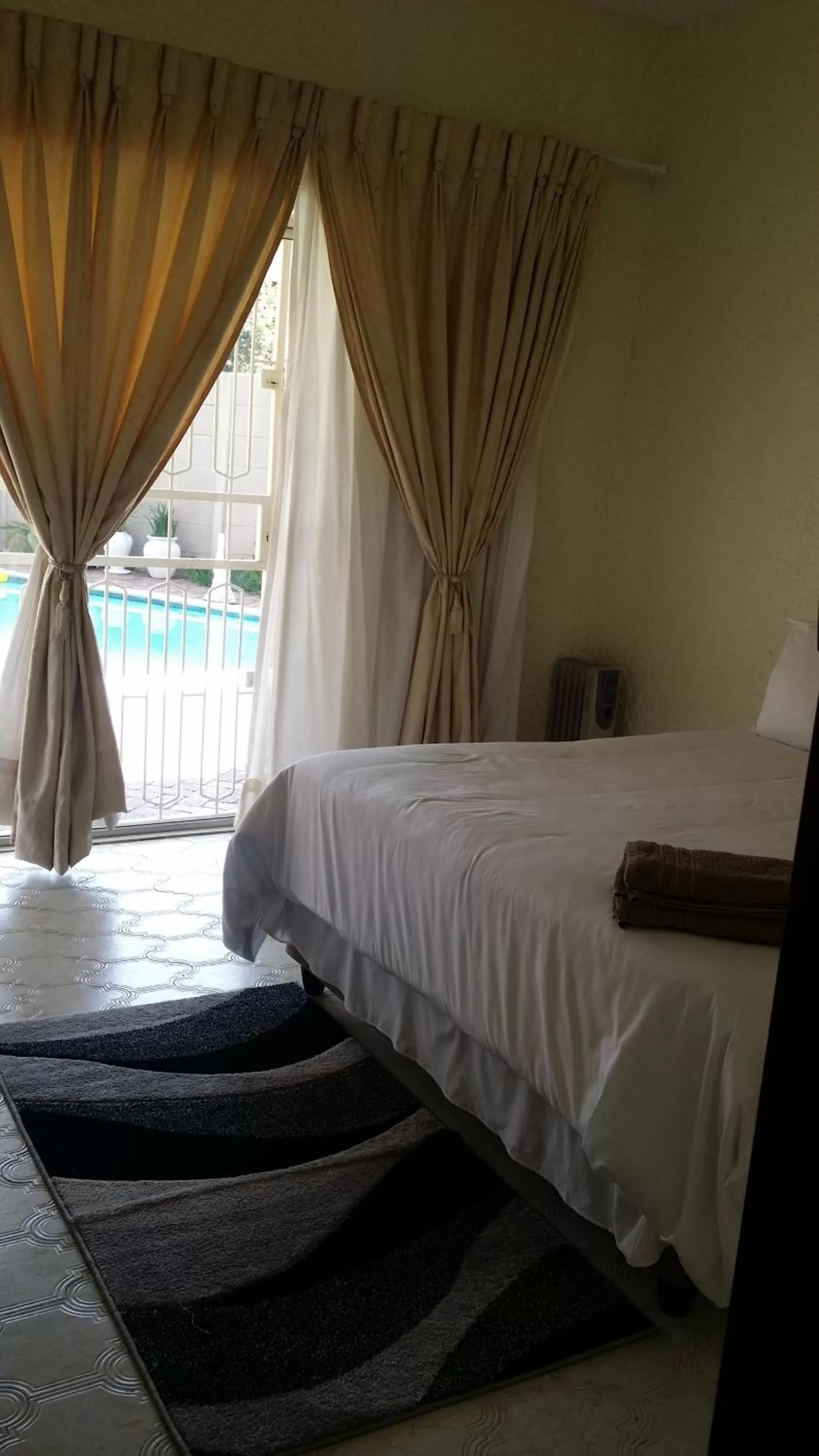 Bed in Moye Guest House