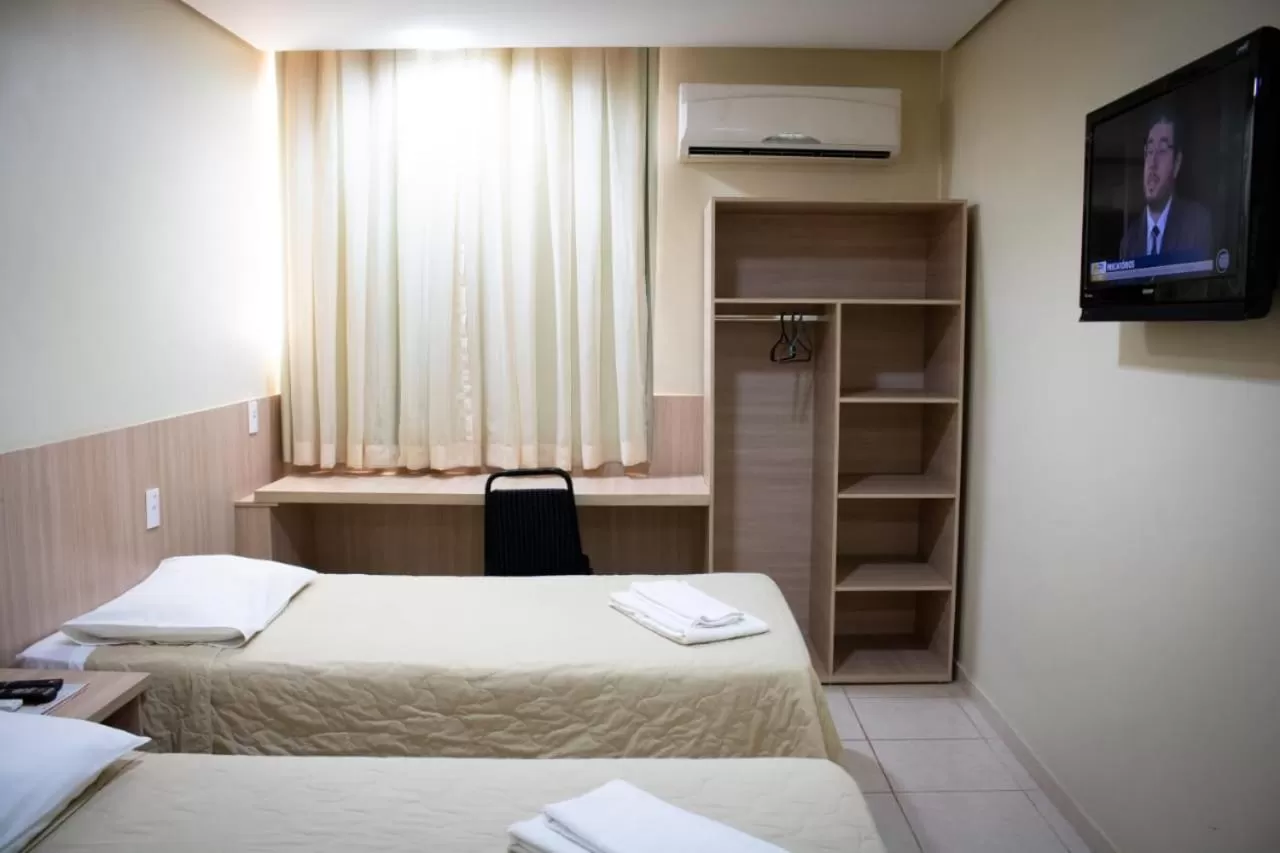 Bed in Fórmula Arrey Hotel - Uruçuí