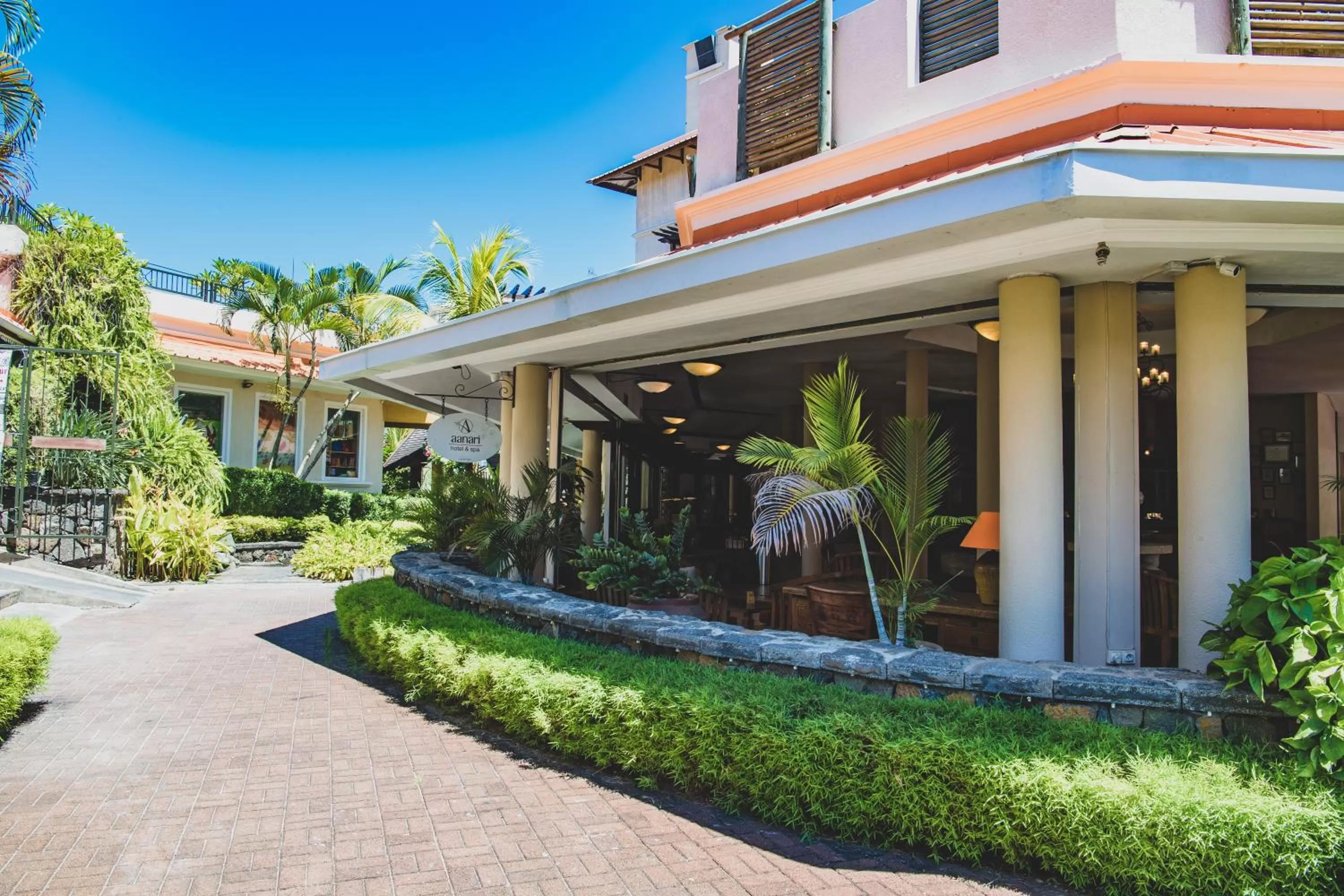 Facade/entrance in Aanari Hotel & Spa- Mauritius