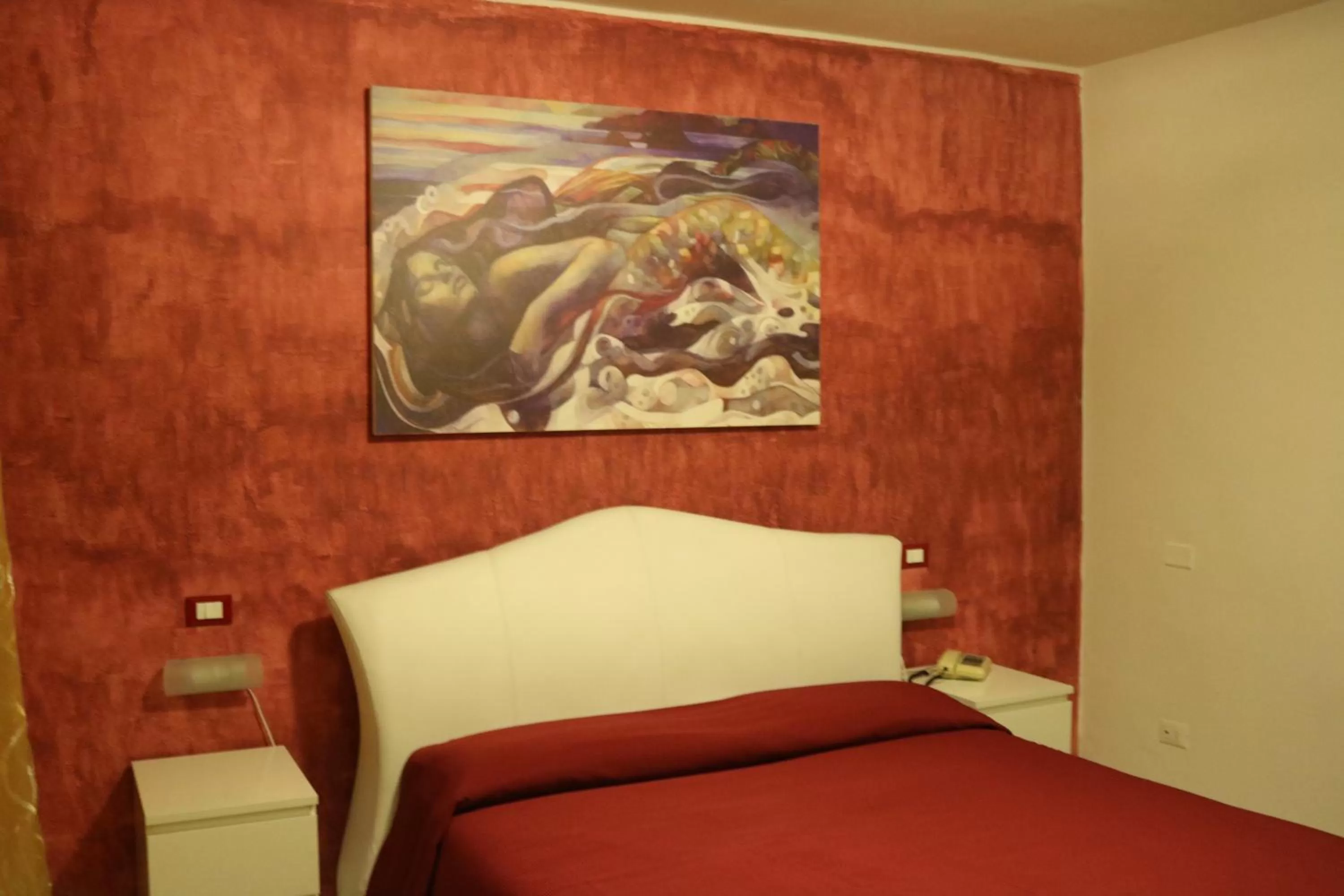 Bed in Le Sirene Bed and Breakfast