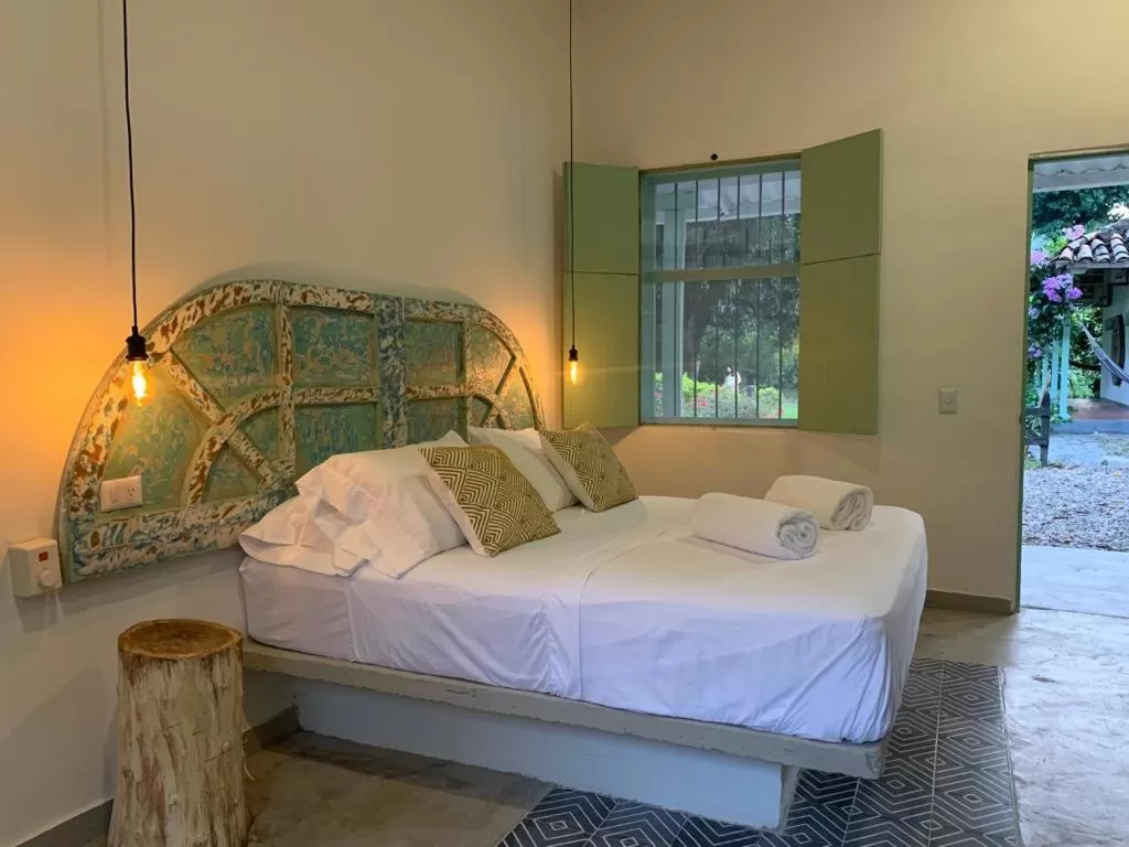 Bed in Waka Hotel Rural