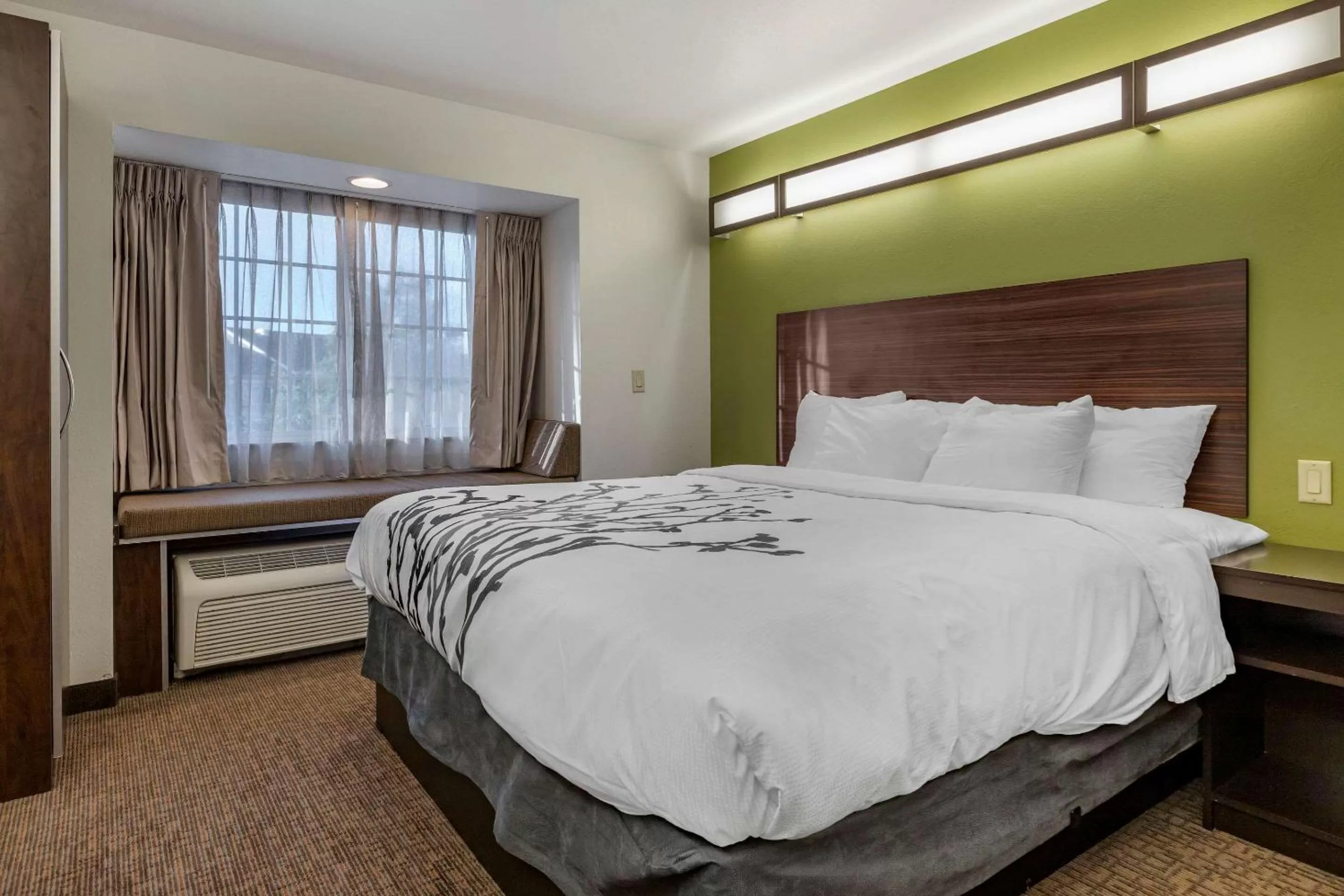 Photo of the whole room, Bed in Sleep Inn & Suites Kalamazoo Southwest