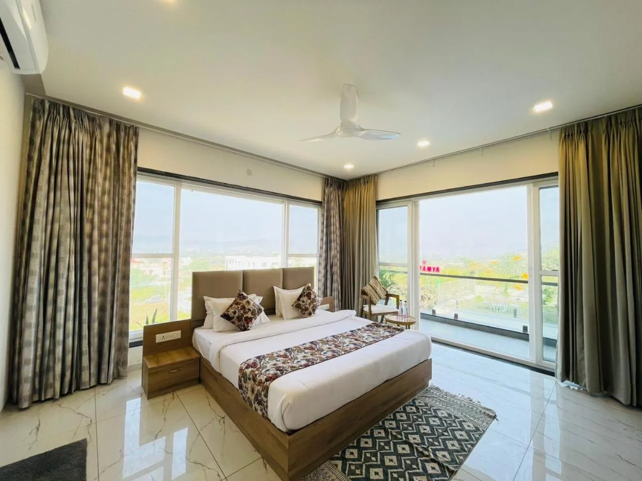 View (from property/room), Bed in SURAMYA-A Luxury Boutique Hotel