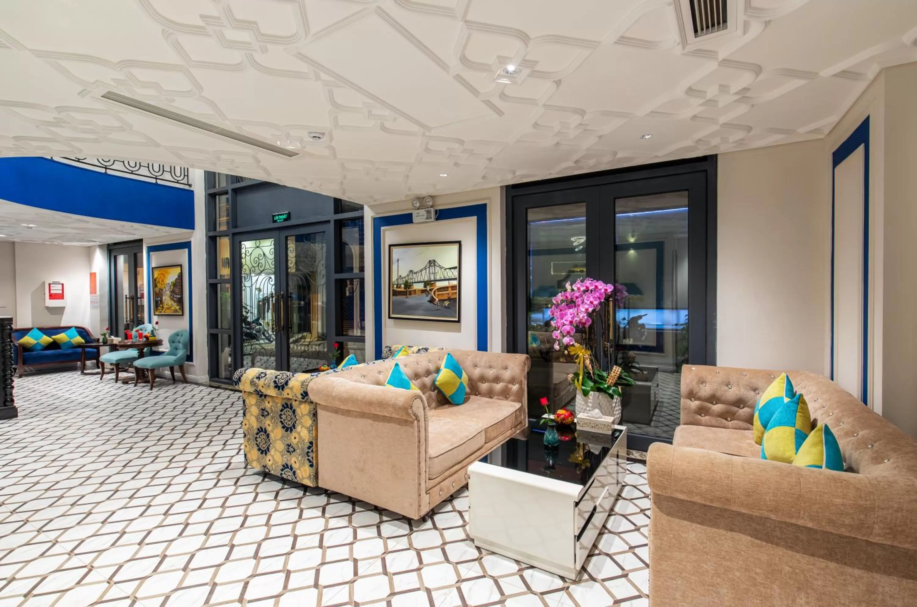 Lobby or reception in Hanoi Calista Hotel & Spa