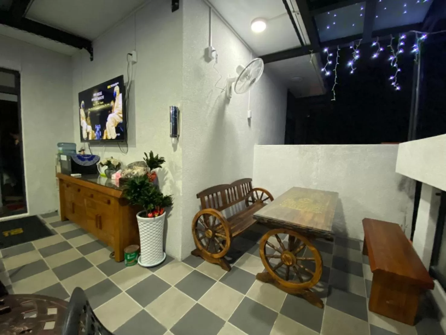 Patio in Jinguann B&B