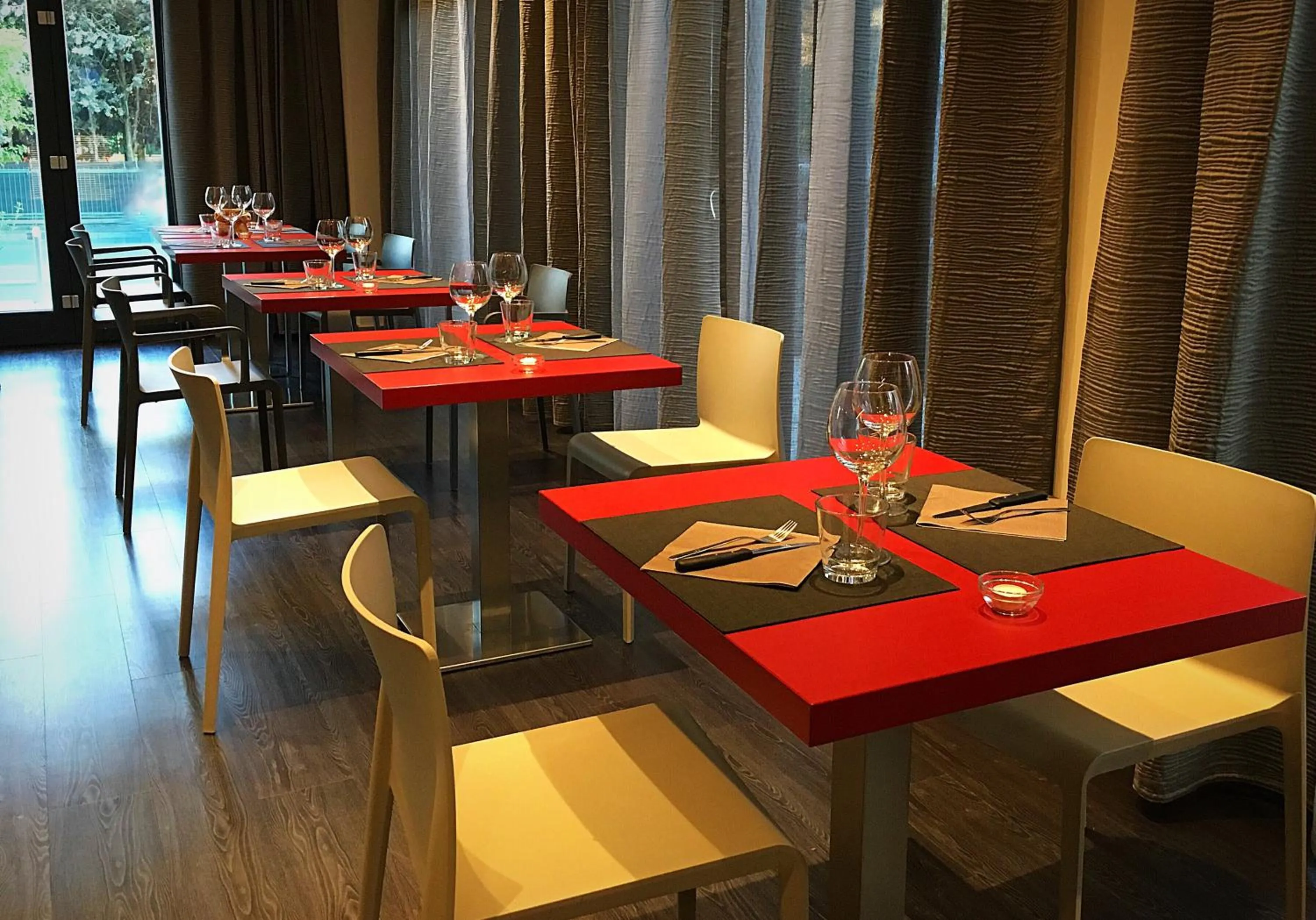 On site in Hotel Forum