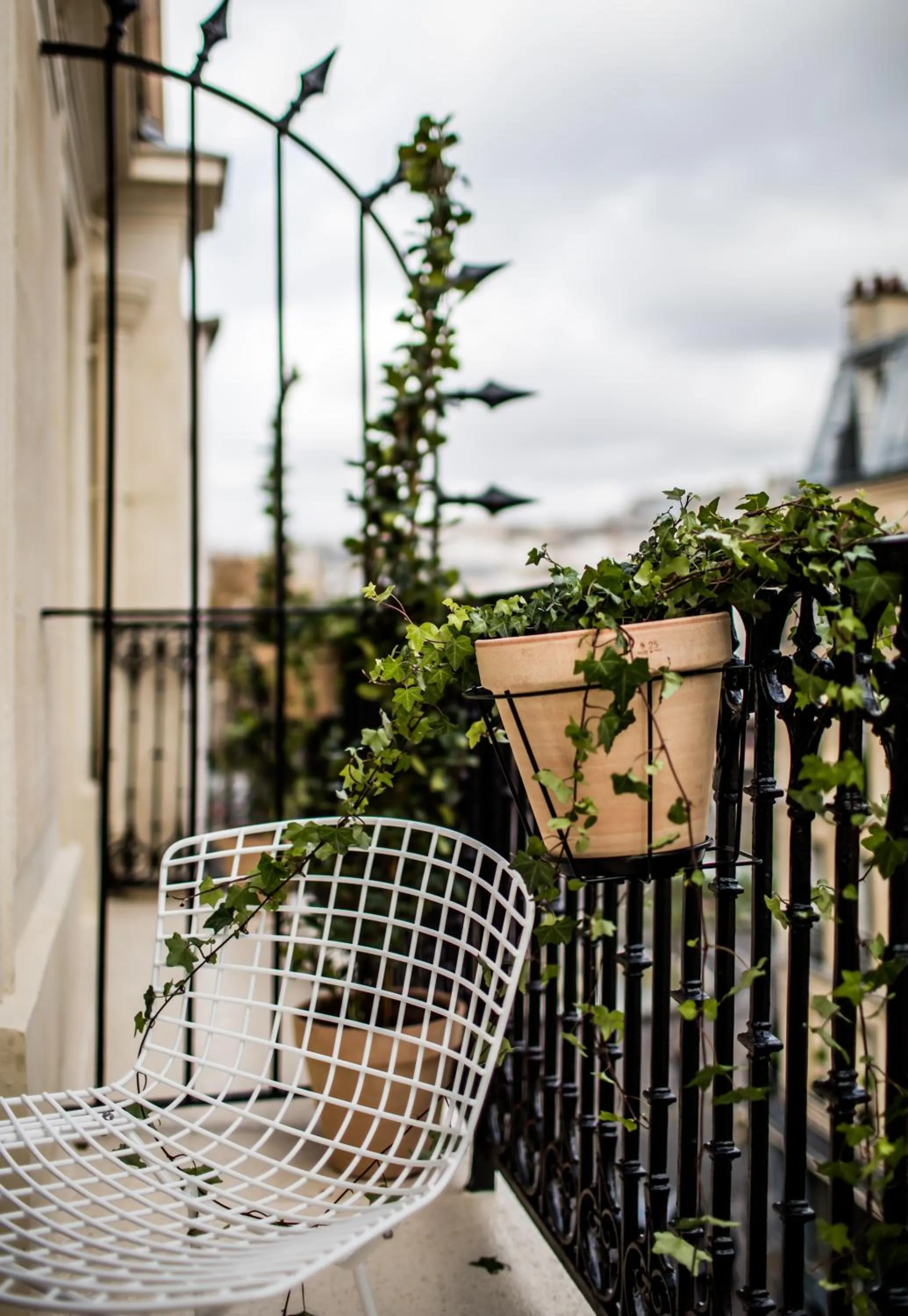 Balcony/Terrace in Le Pigalle, a Member of Design Hotels