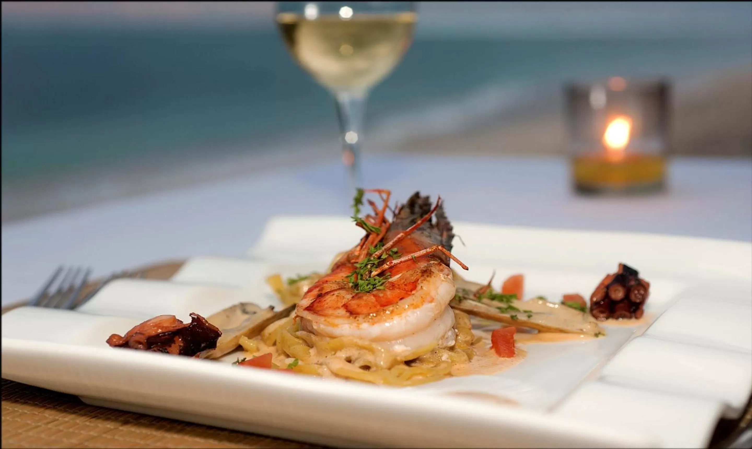 Dinner in The Trawangan Resort