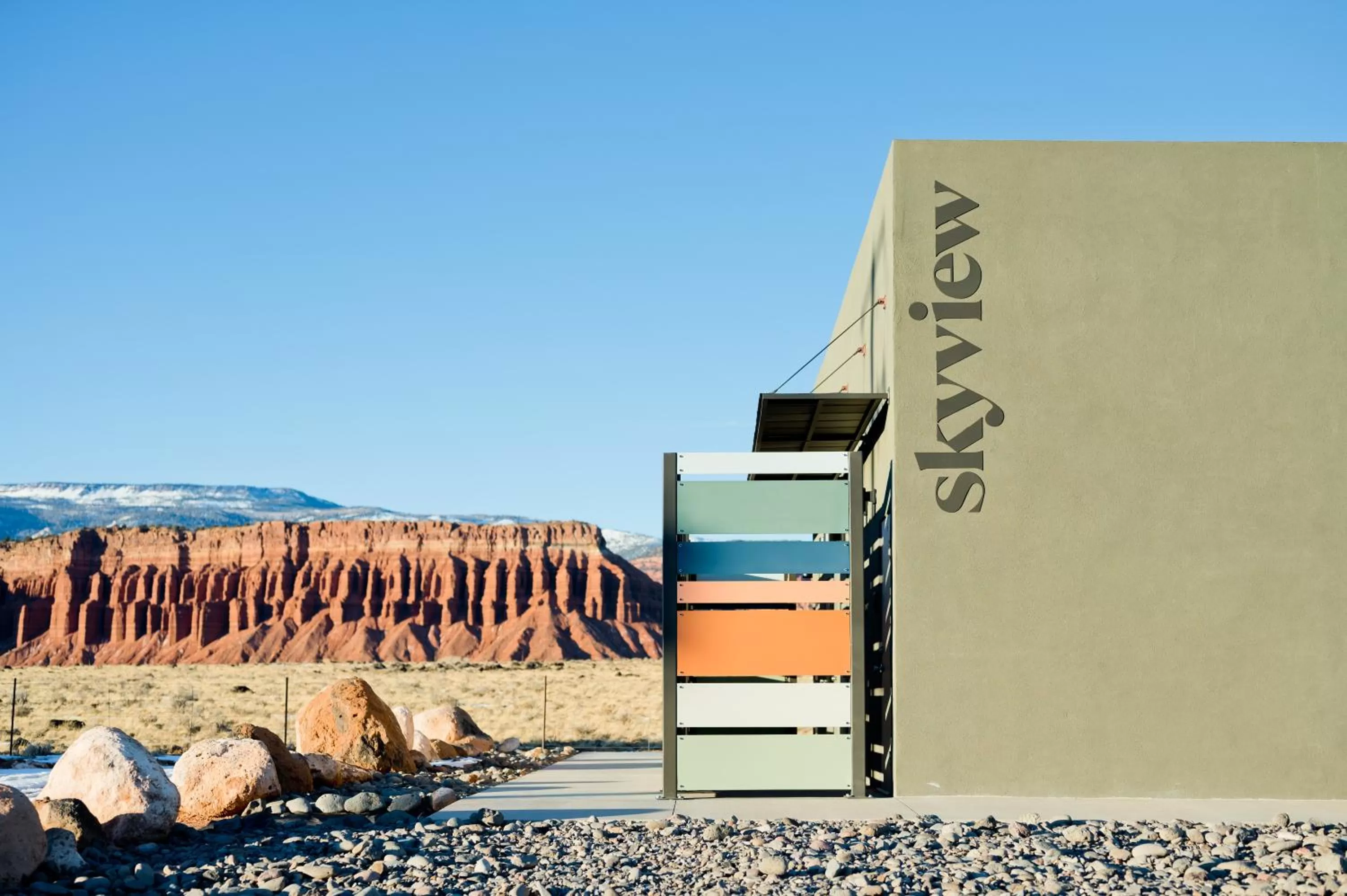 Property building in Skyview Hotel