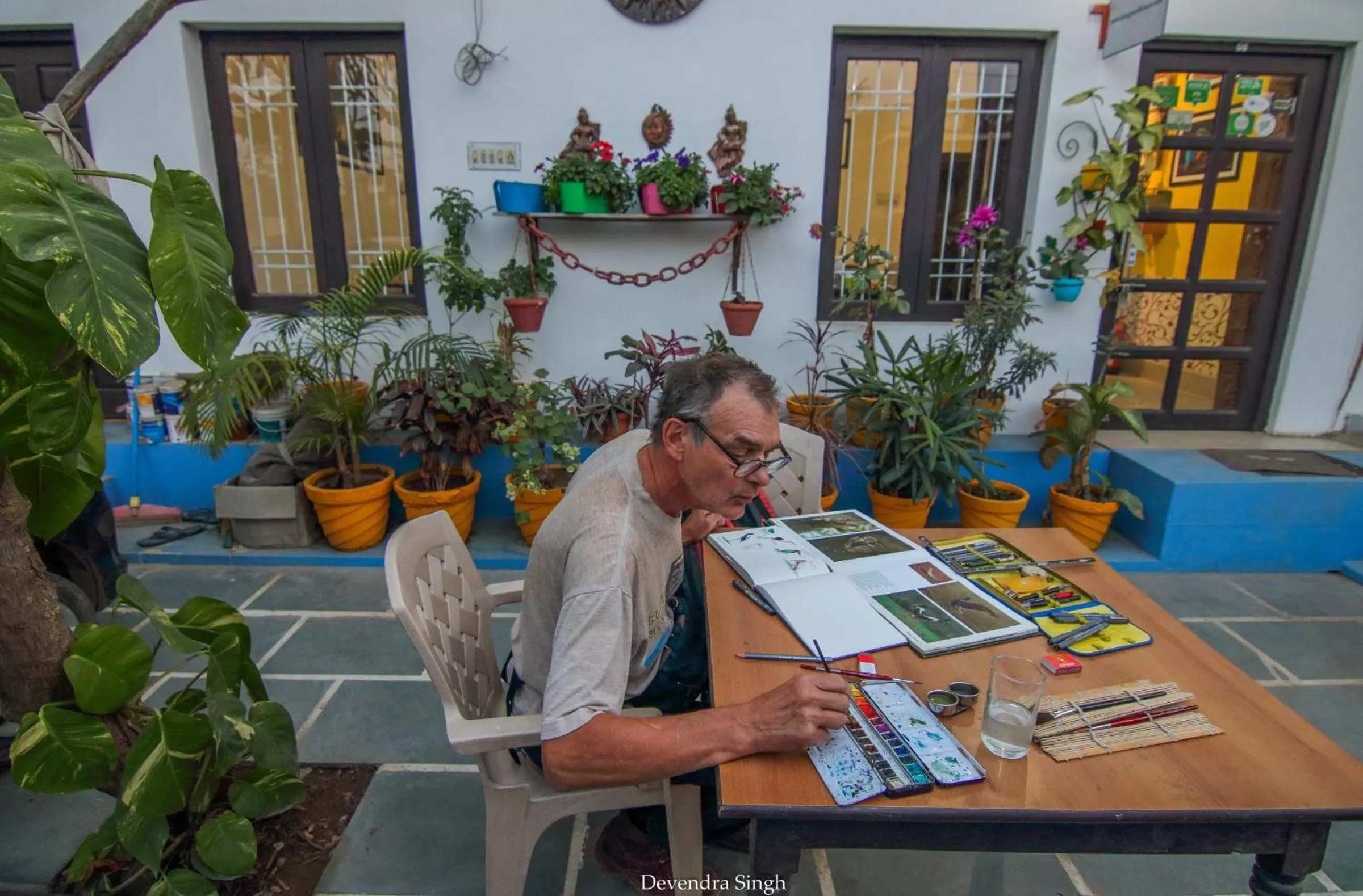 People in Iora Guest House