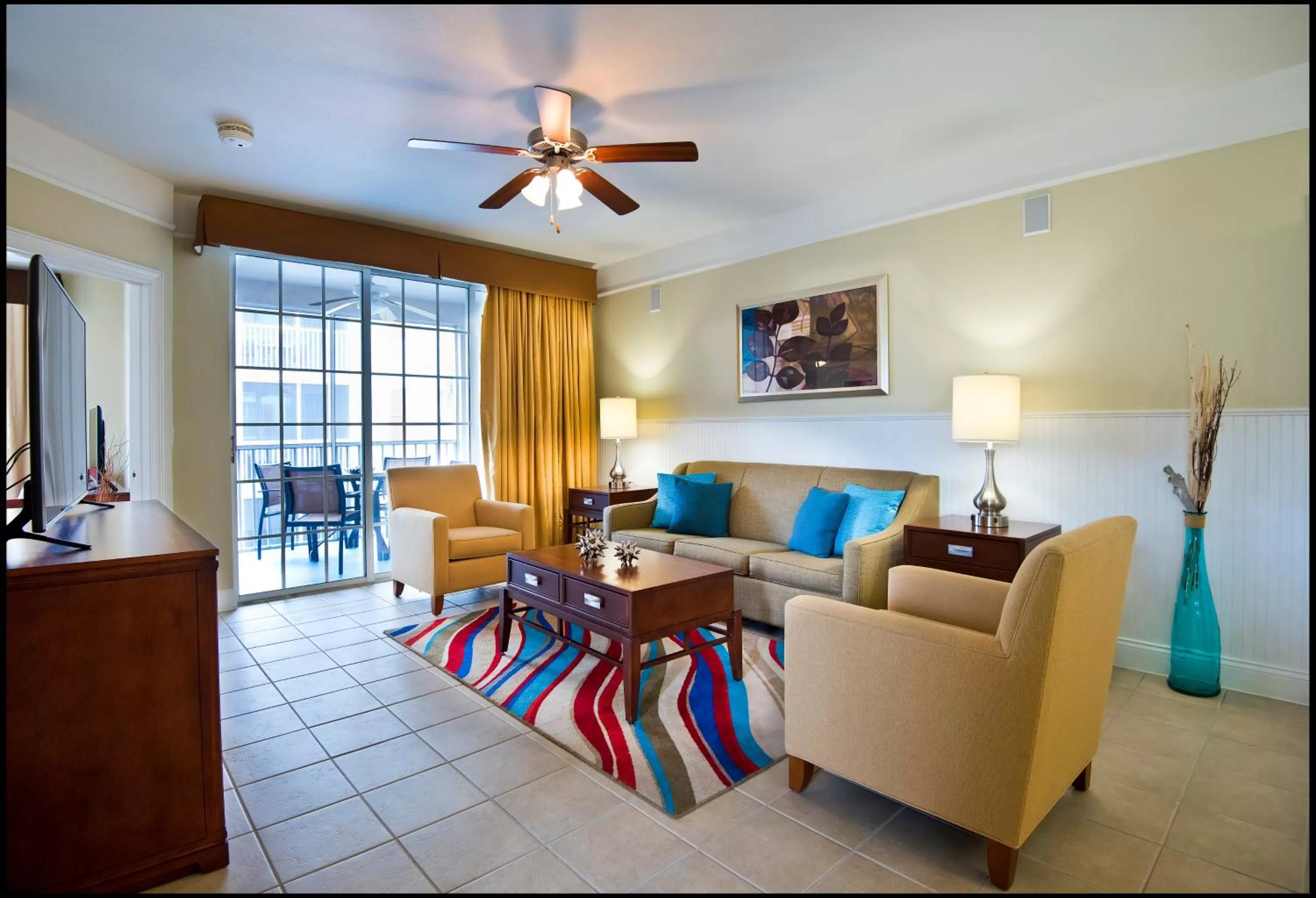 Living room in Calypso Cay Vacation Villas