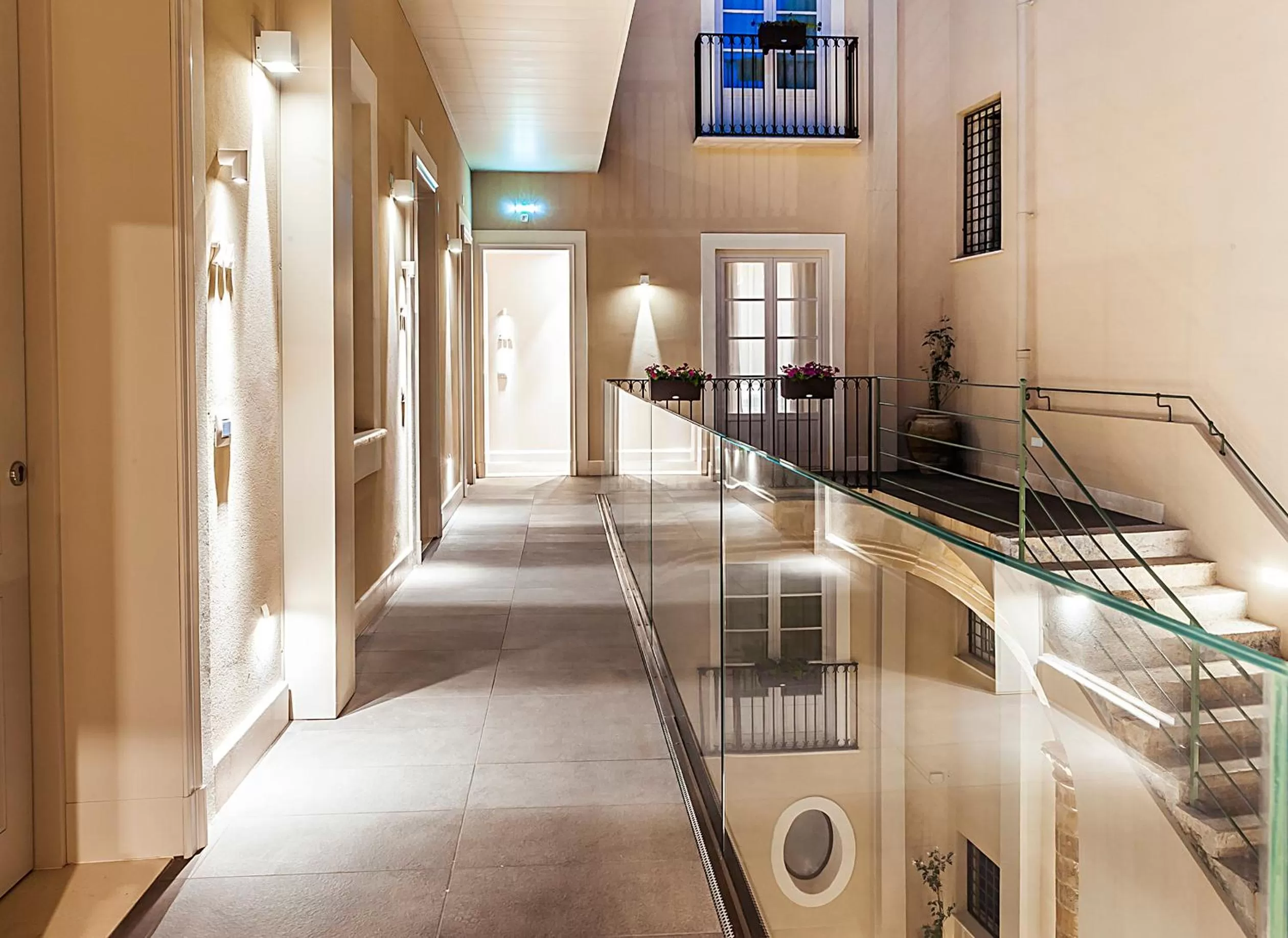 Patio in Hotel San Michele