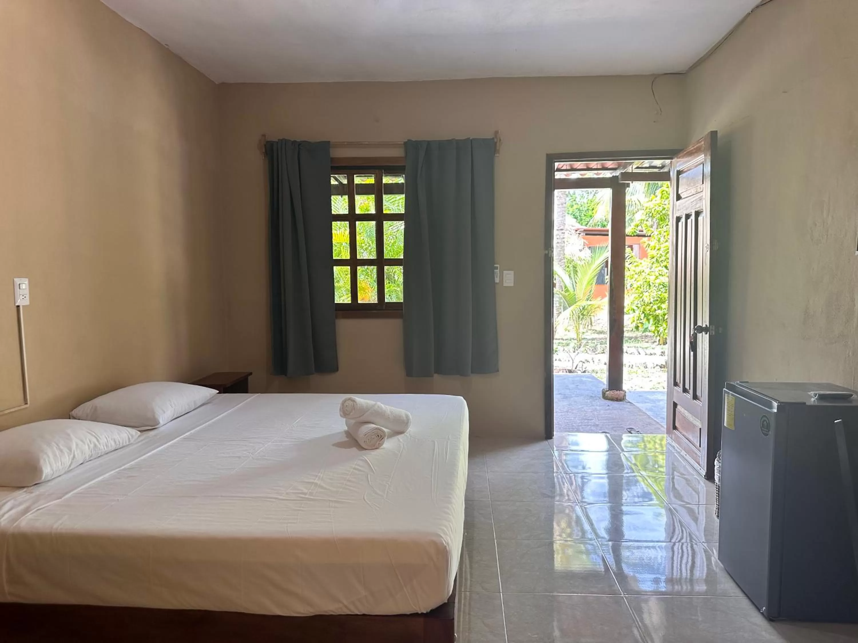 Bed in Hotel Bacalar Sunshine