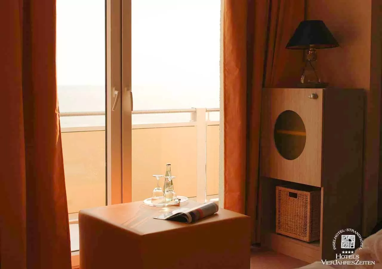 Sea view in Strandhotel VierJahresZeiten