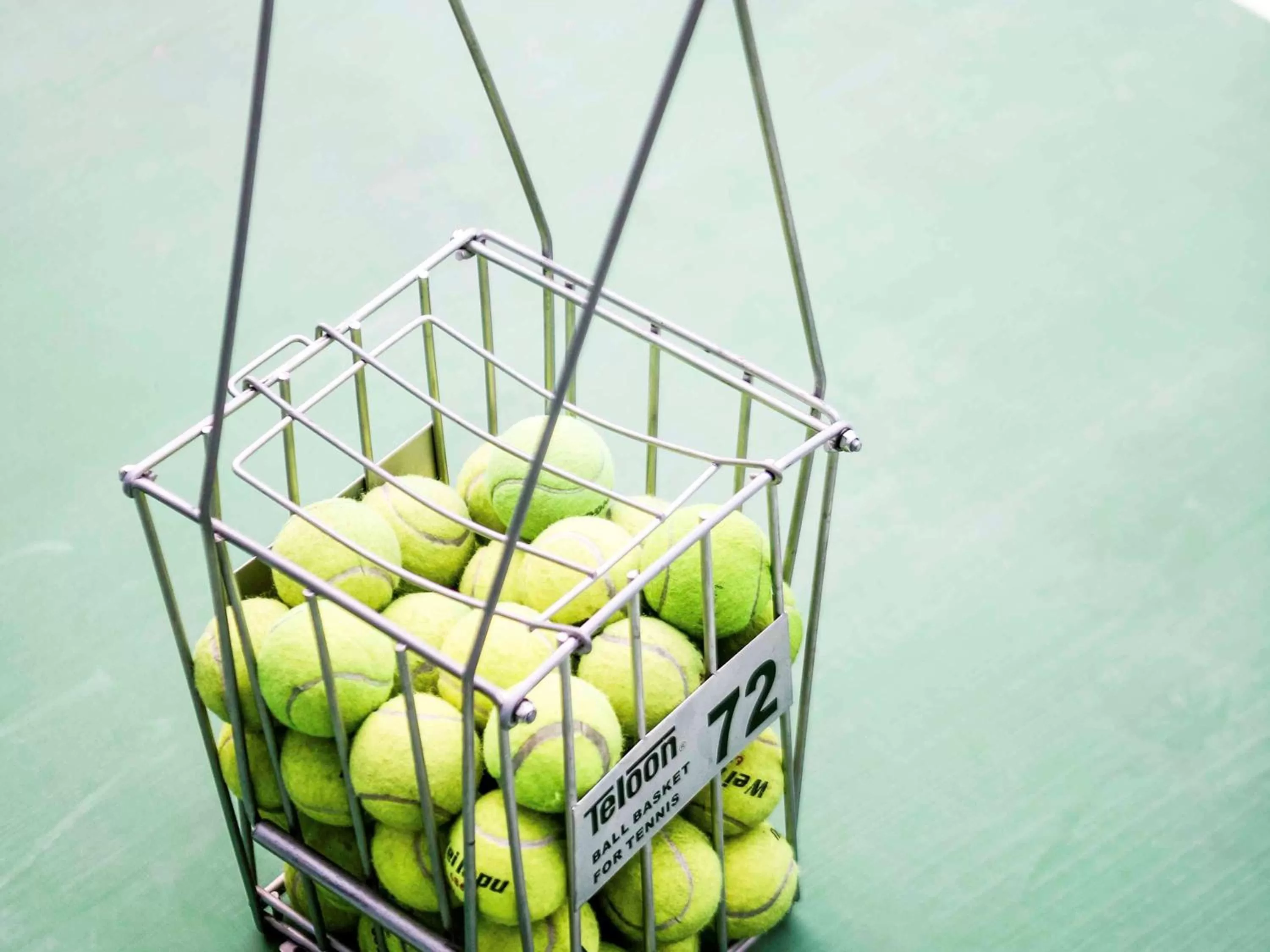 Tennis court in Beijing XinQiao Hotel