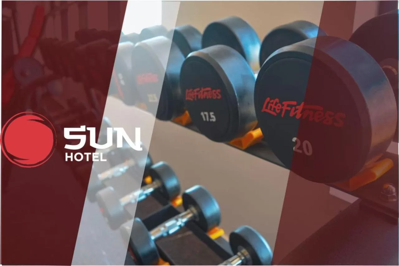 Fitness centre/facilities in Hotel Sun